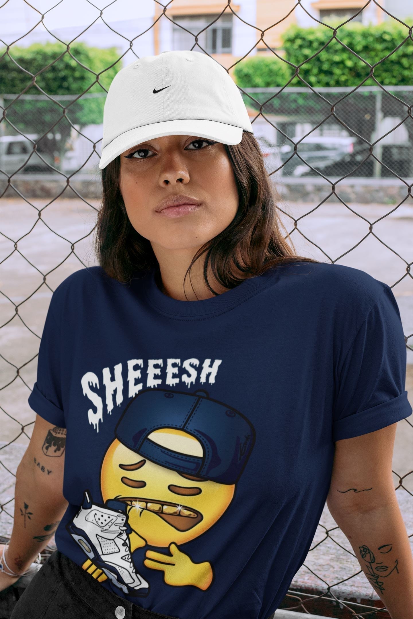 Sheesh Unisex Tops - Air Jordan 6 Midnight Navy