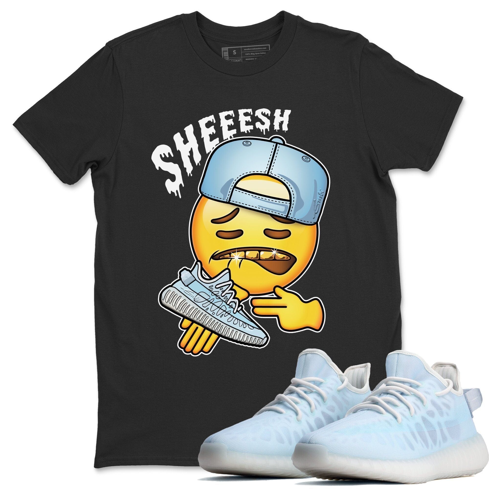 Sheesh Unisex Tops - Yeezy 350 Mono Ice