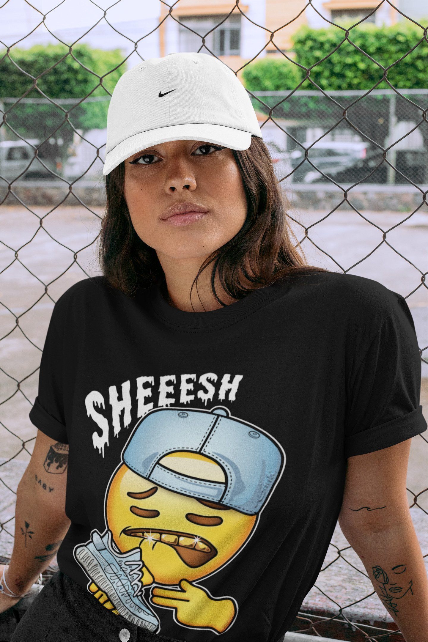 Sheesh Unisex Tops - Yeezy 350 Mono Ice