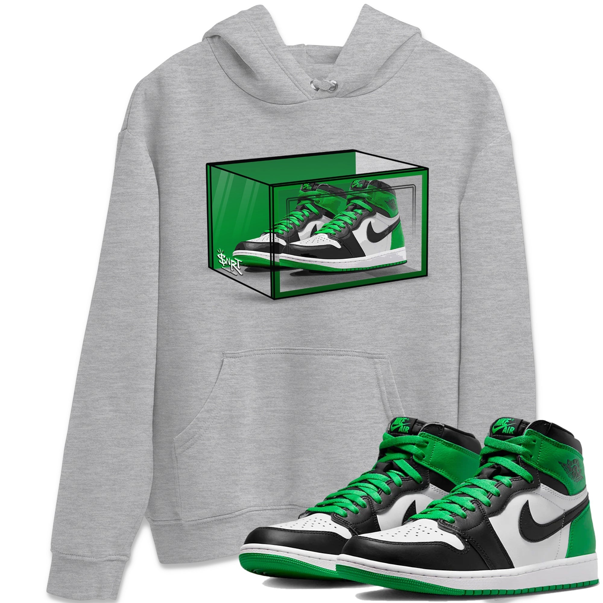 Shoe Box Unisex Tops - Air Jordan 1 Celtics