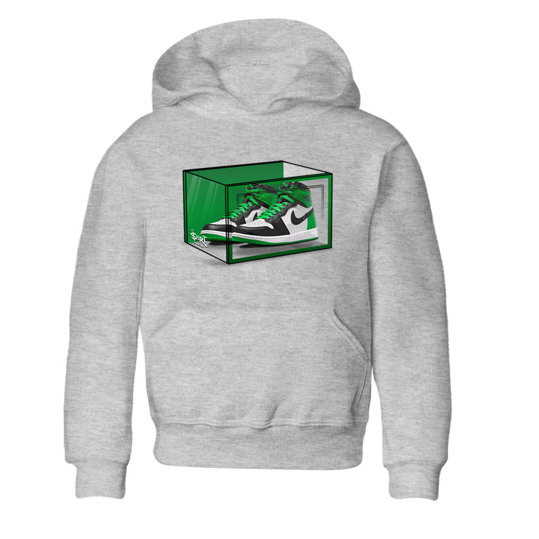 Shoe Box Kids Tops - Air Jordan 1 Celtics