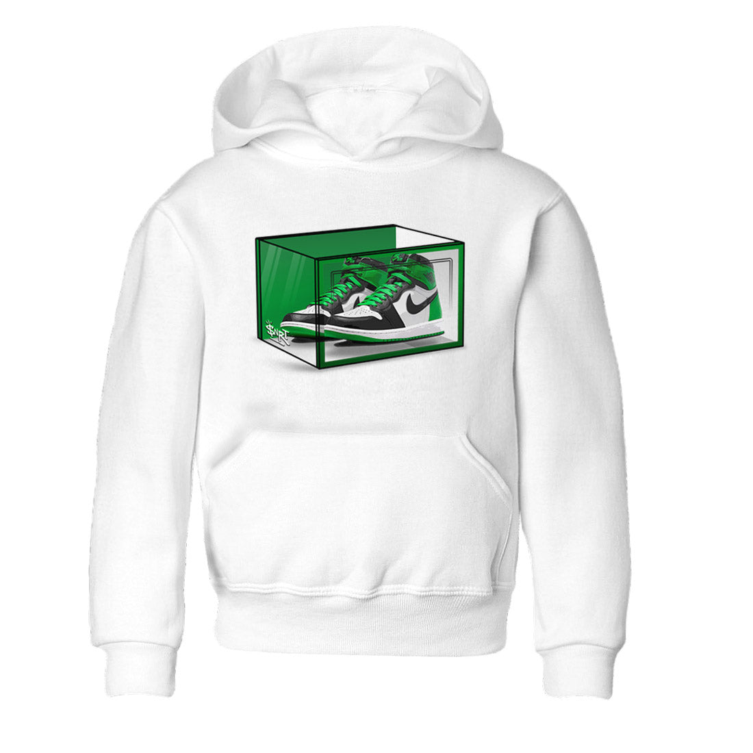 Shoe Box Kids Tops - Air Jordan 1 Celtics