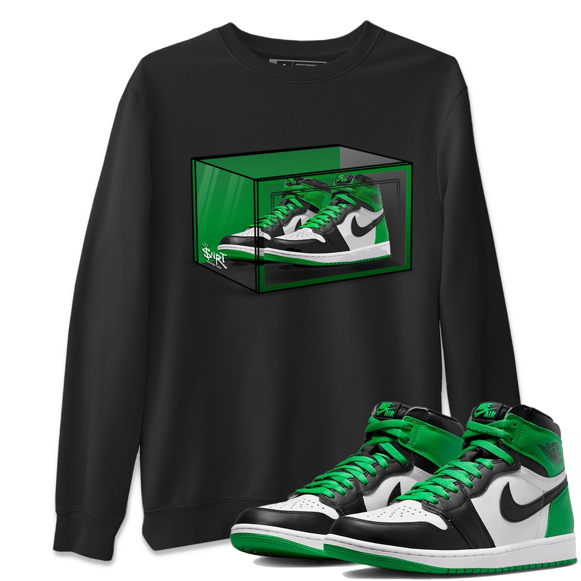 Shoe Box Unisex Tops - Air Jordan 1 Celtics