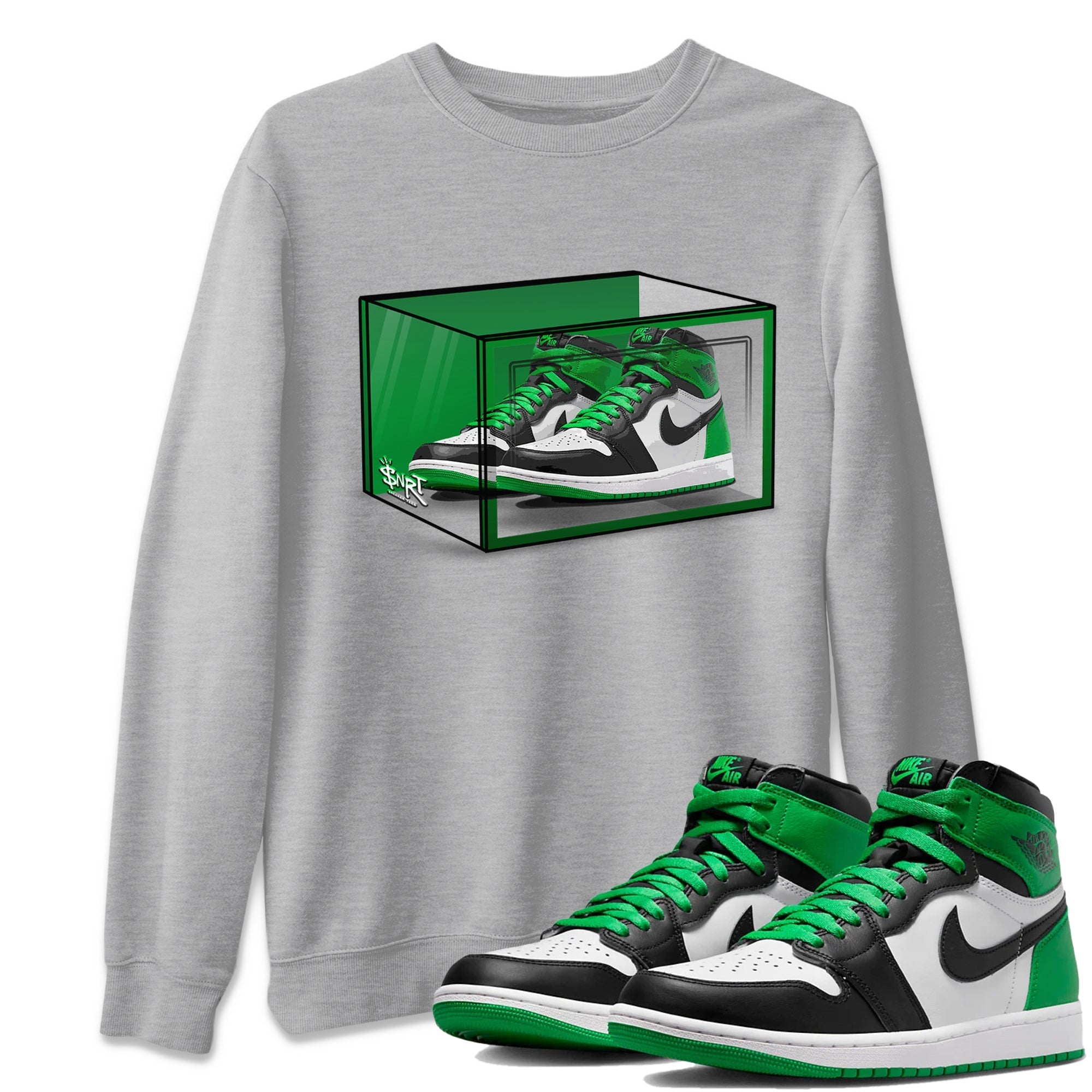 Shoe Box Unisex Tops - Air Jordan 1 Celtics