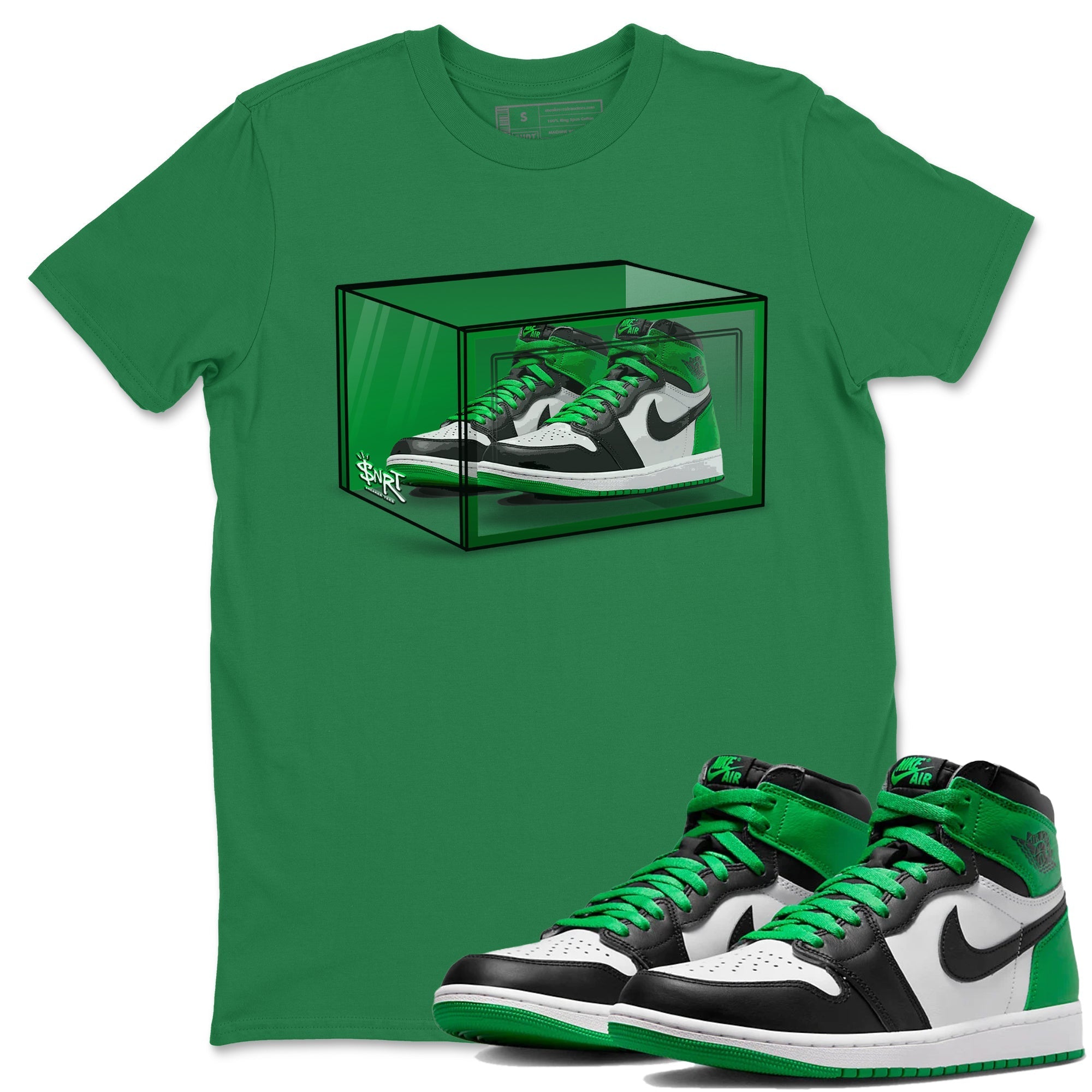 Shoe Box Unisex Tops - Air Jordan 1 Celtics
