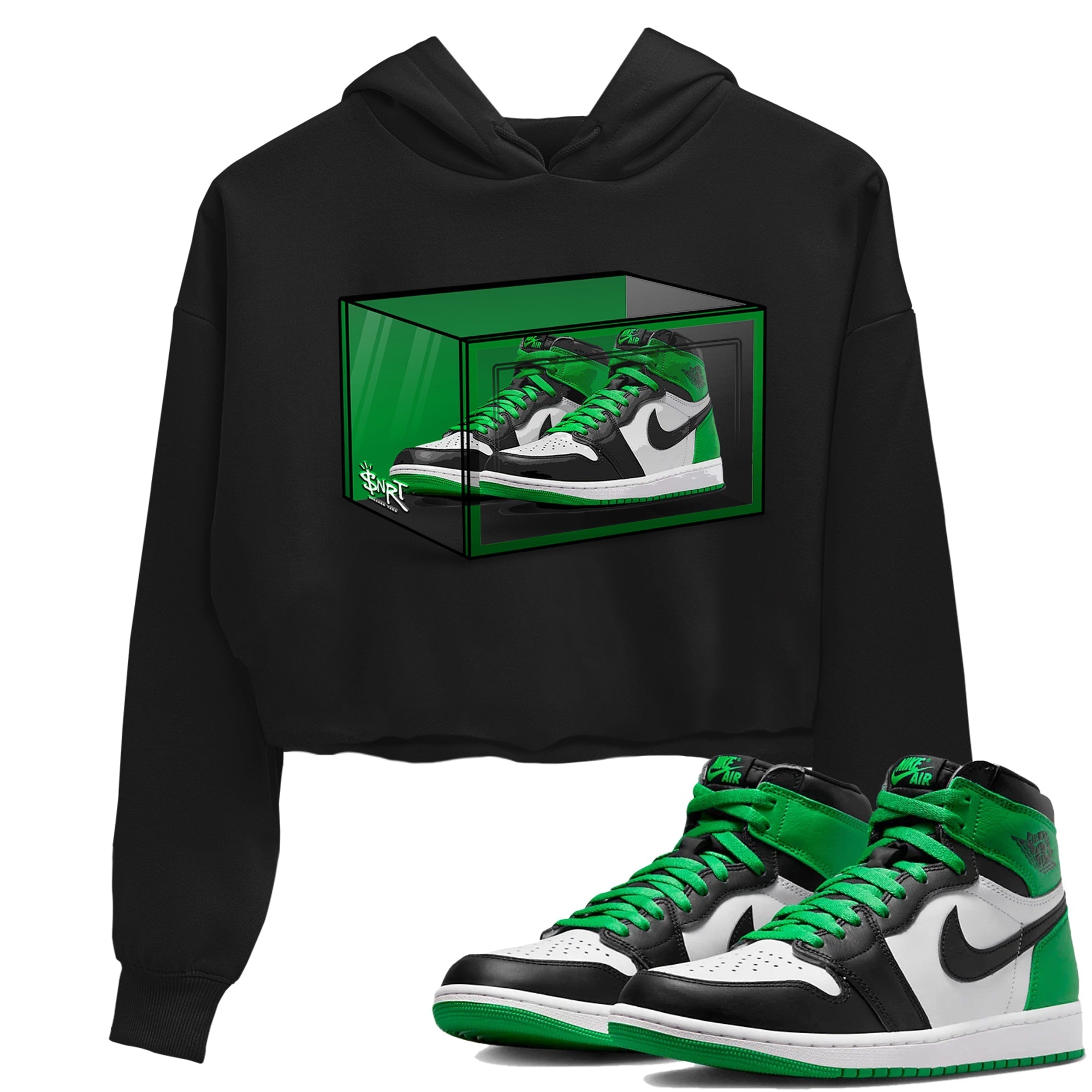 Shoe Box Women's Tops - Air Jordan 1 Celtics