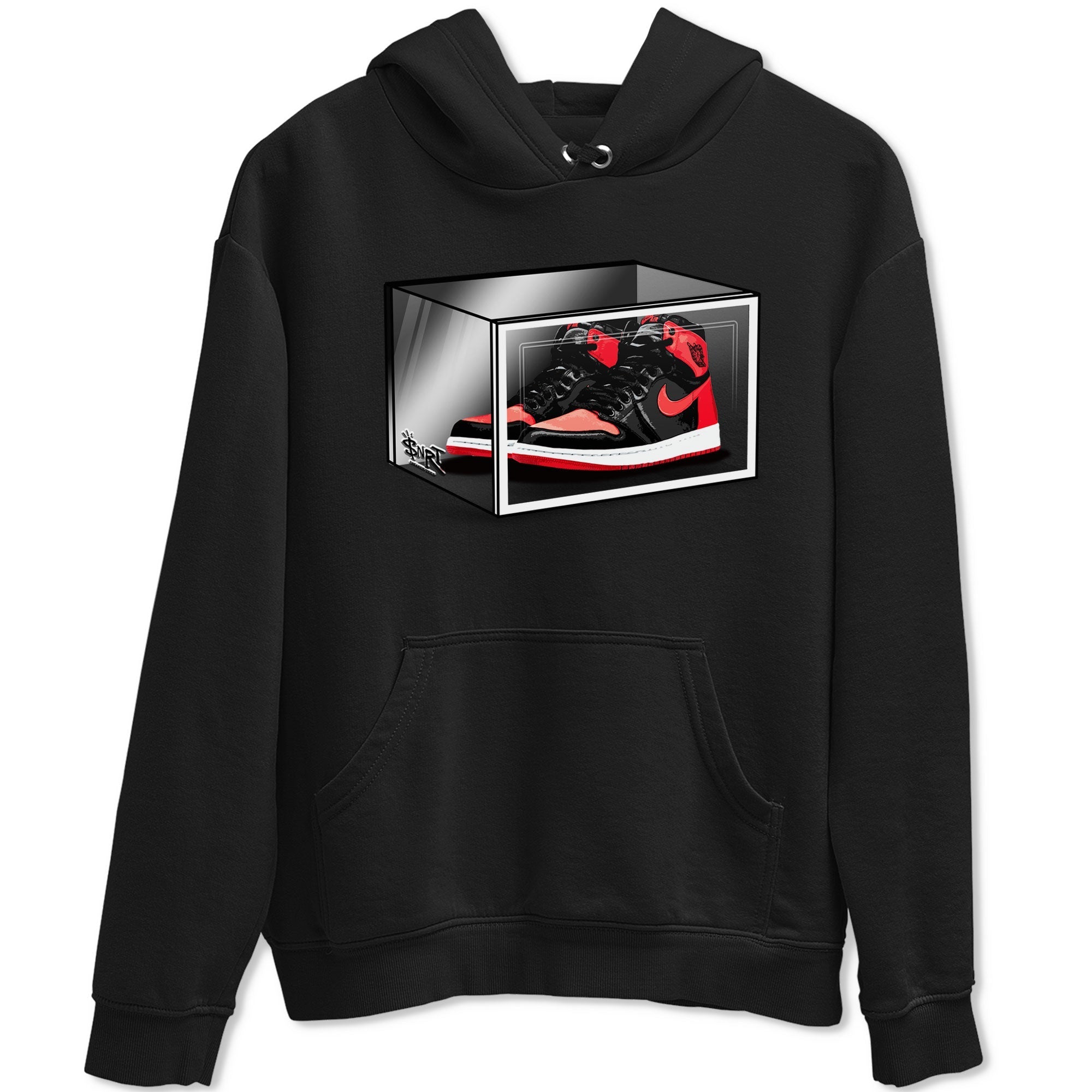 Shoe Box snkmatch Tee - Air Jordan 1 Satin Bred