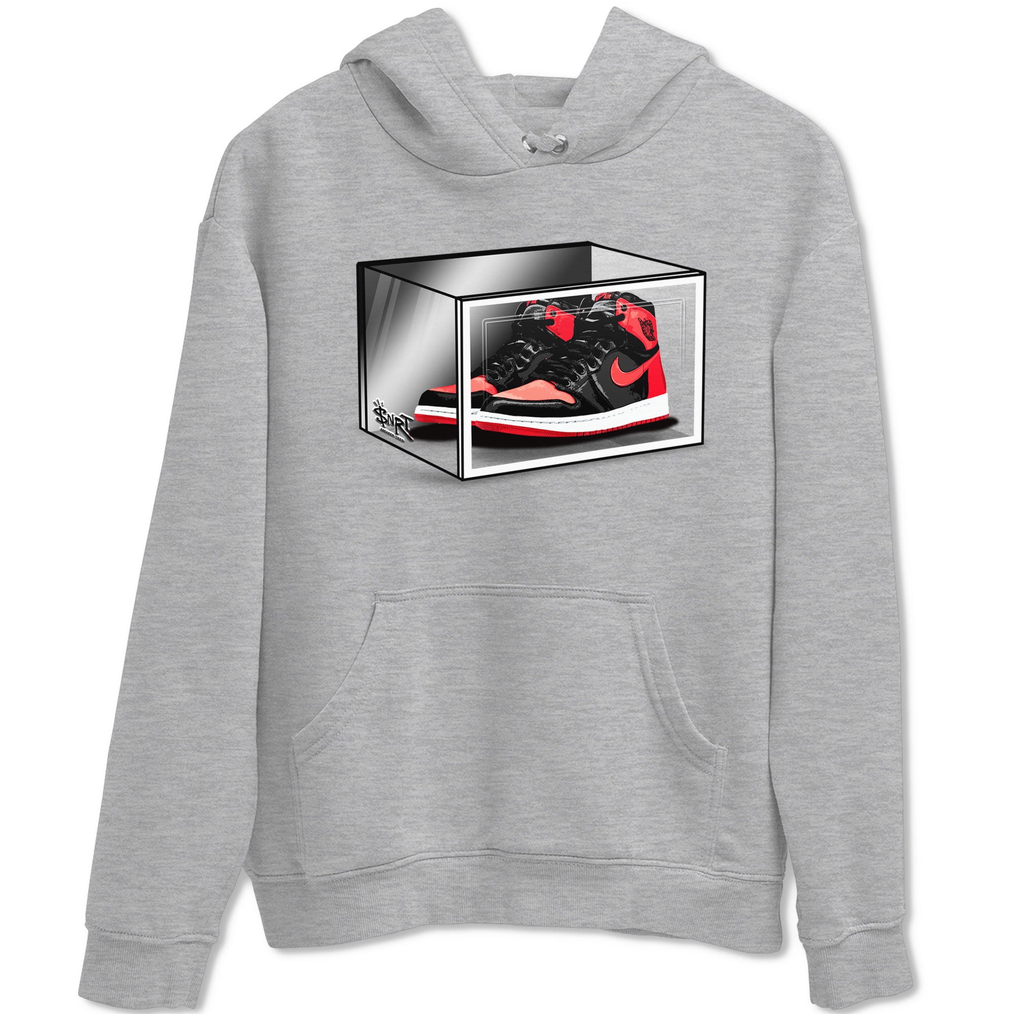 Shoe Box snkmatch Tee - Air Jordan 1 Satin Bred