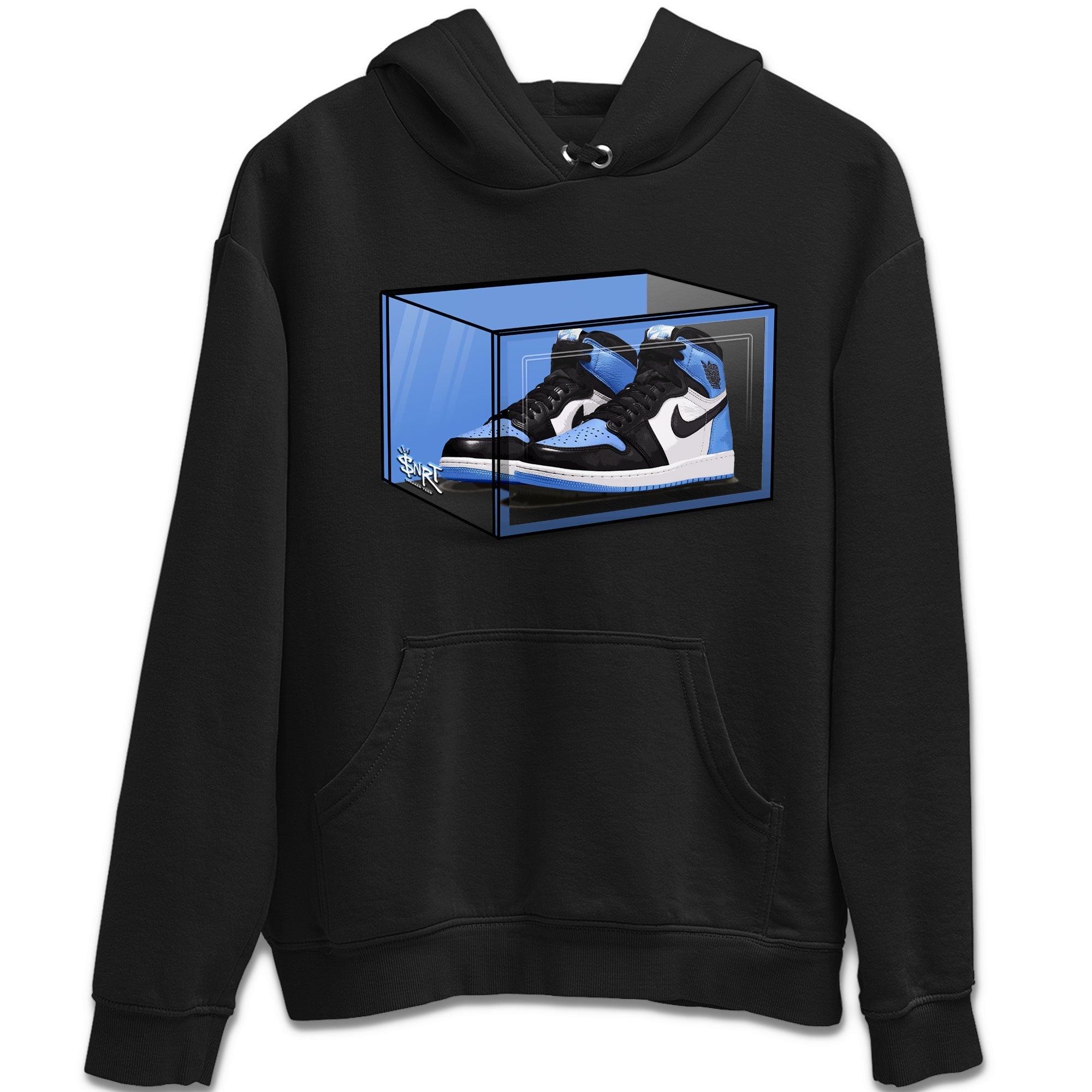 Shoe Box snkmatch Tee - Air Jordan 1 UNC Toe