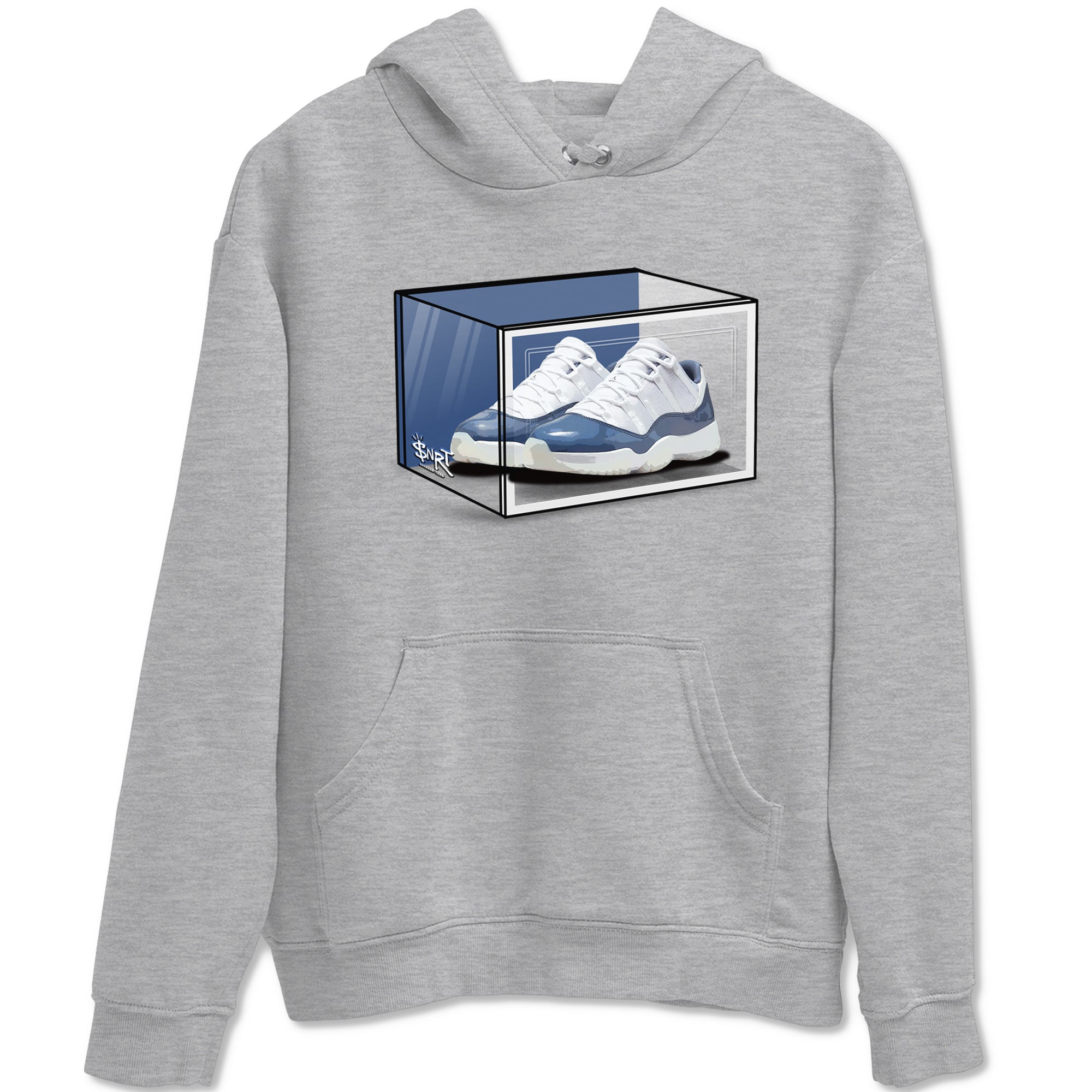 Shoe Box snkmatch Tees - Air Jordan 11 Diffused Blue