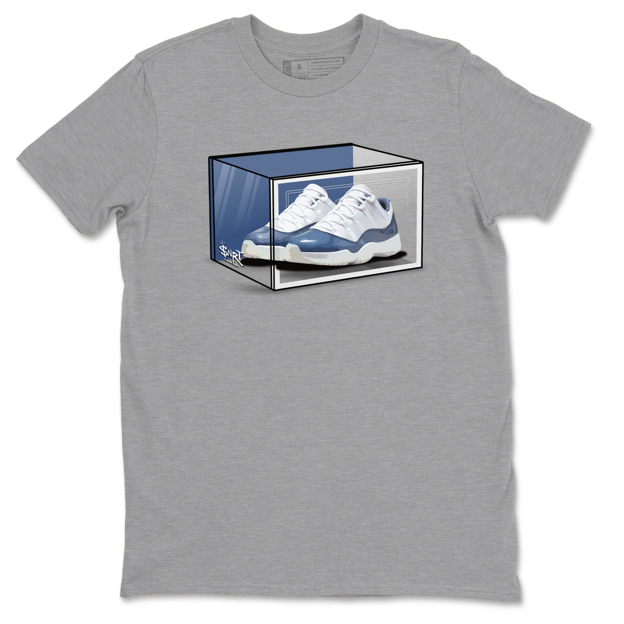 Shoe Box snkmatch Tees - Air Jordan 11 Diffused Blue