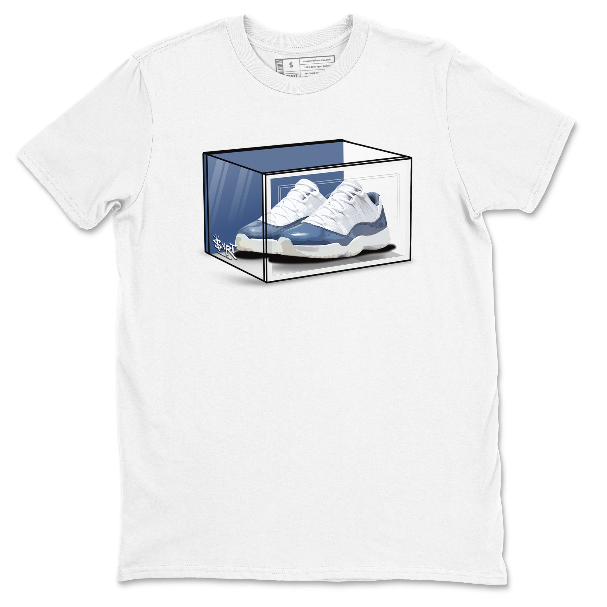 Shoe Box snkmatch Tees - Air Jordan 11 Diffused Blue