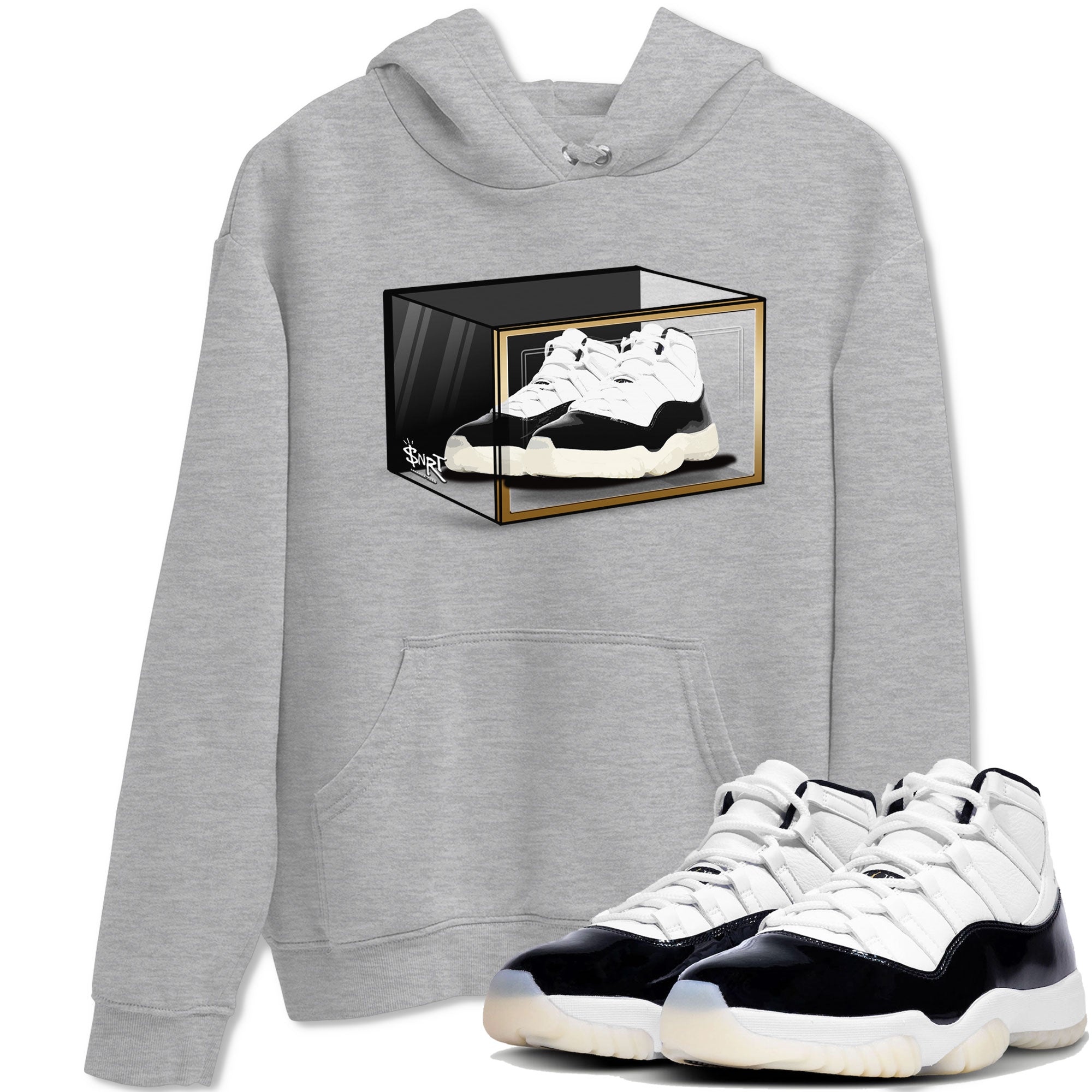 Shoe Box snkmatch Tee - Air Jordan 11 Gratitude
