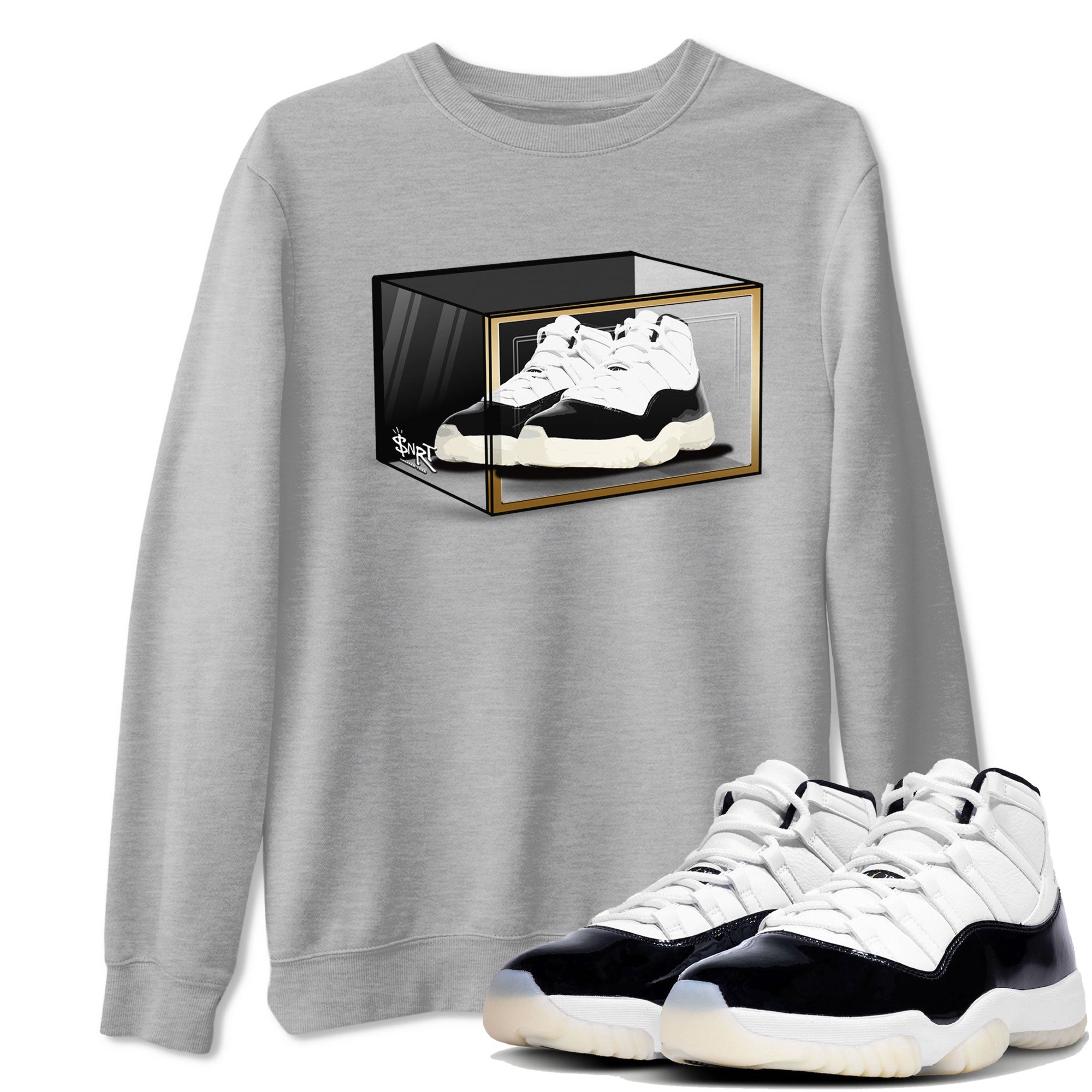 Shoe Box snkmatch Tee - Air Jordan 11 Gratitude