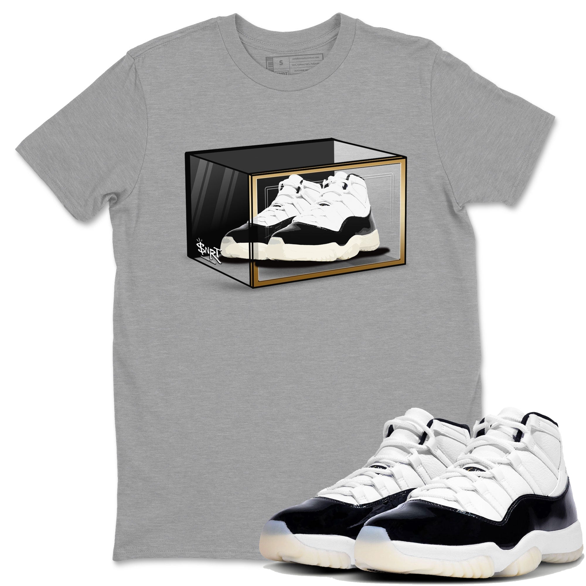Shoe Box snkmatch Tee - Air Jordan 11 Gratitude
