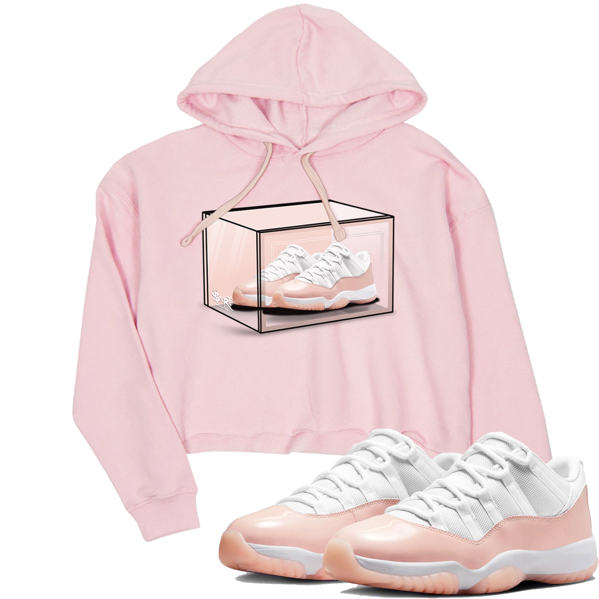 Shoe Box snkmatch Women's Top - Air Jordan 11 Legend Pink