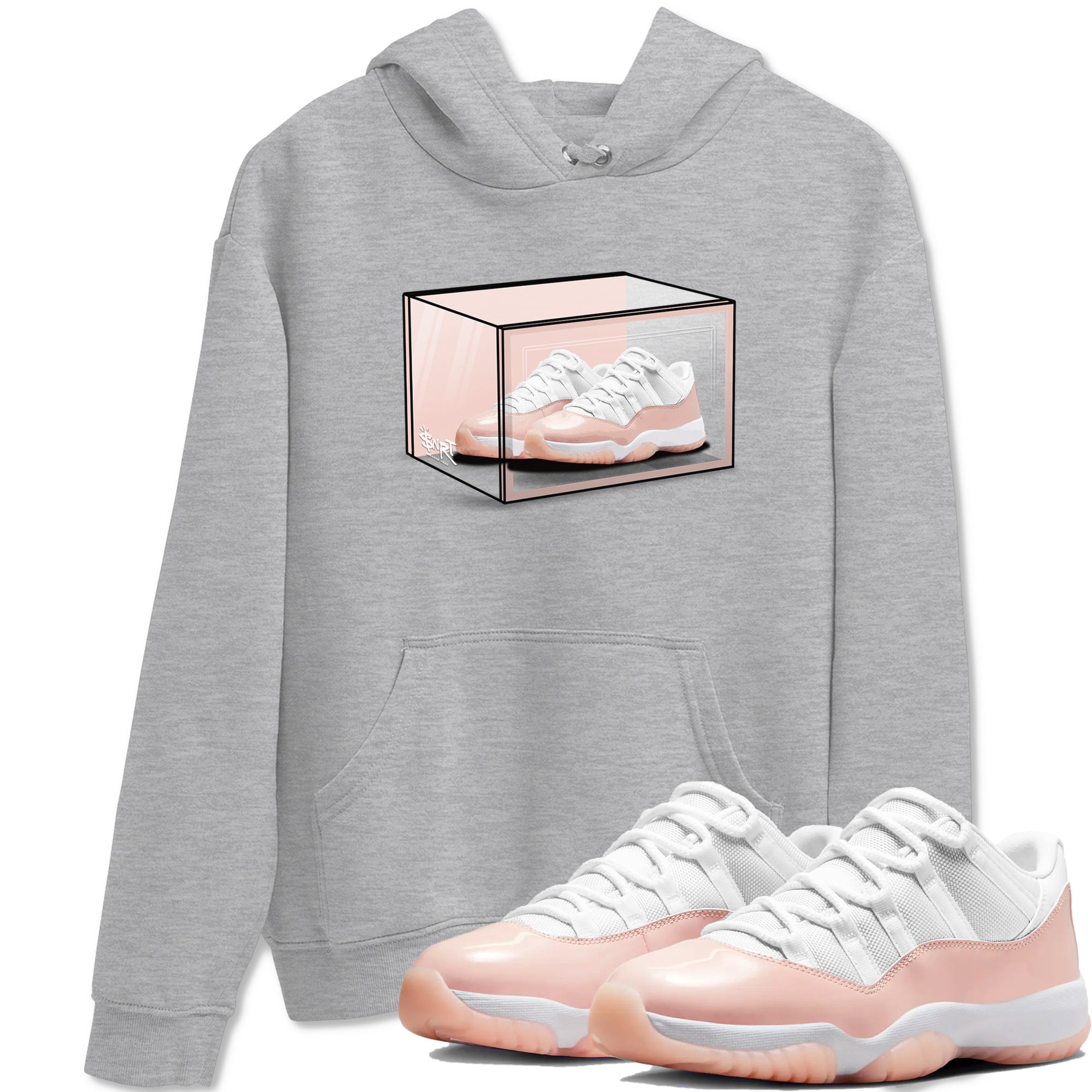 Shoe Box snkmatch Tees - Air Jordan 11 Legend Pink