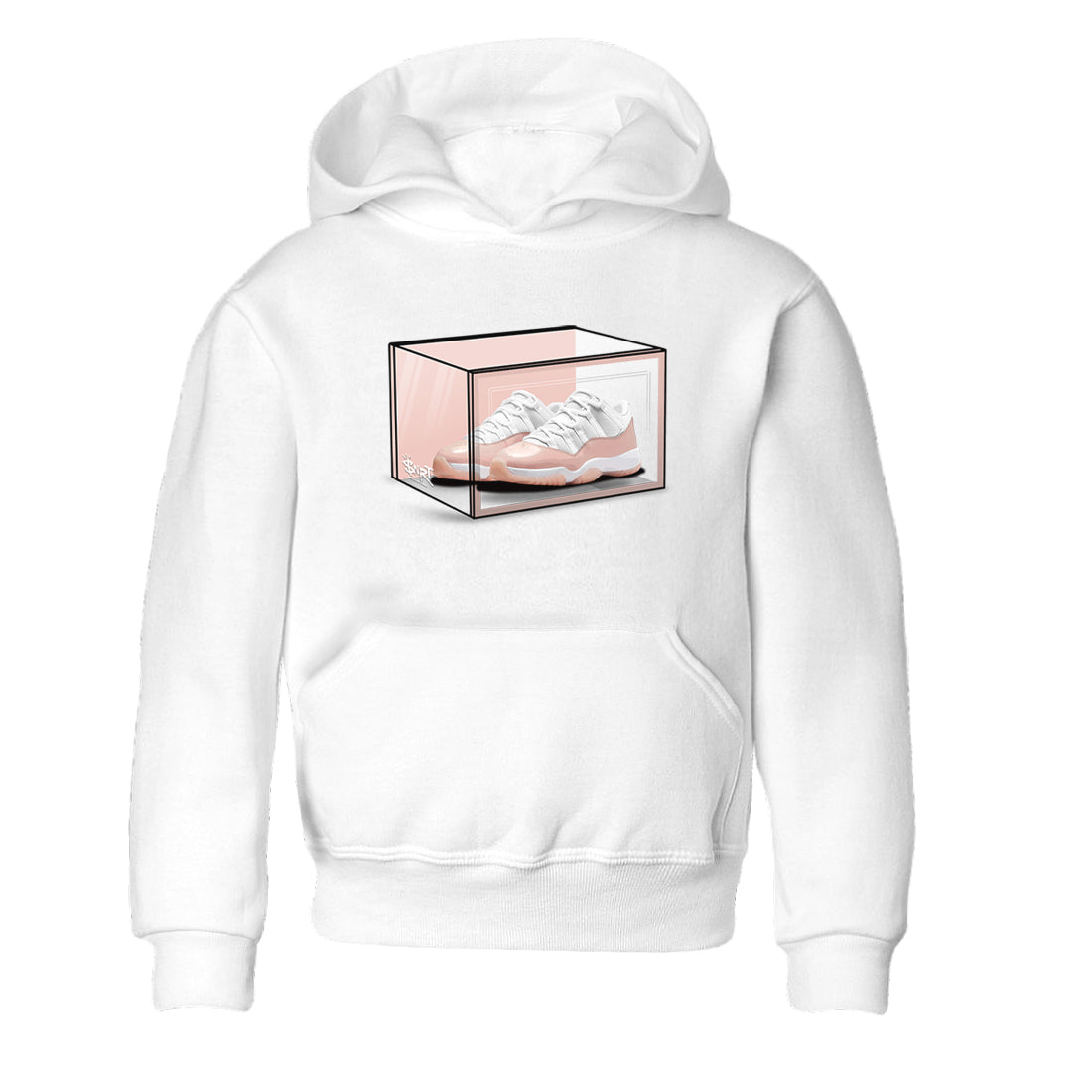 Shoe Box snkmatch Tees Kids - Air Jordan 11 Legend Pink
