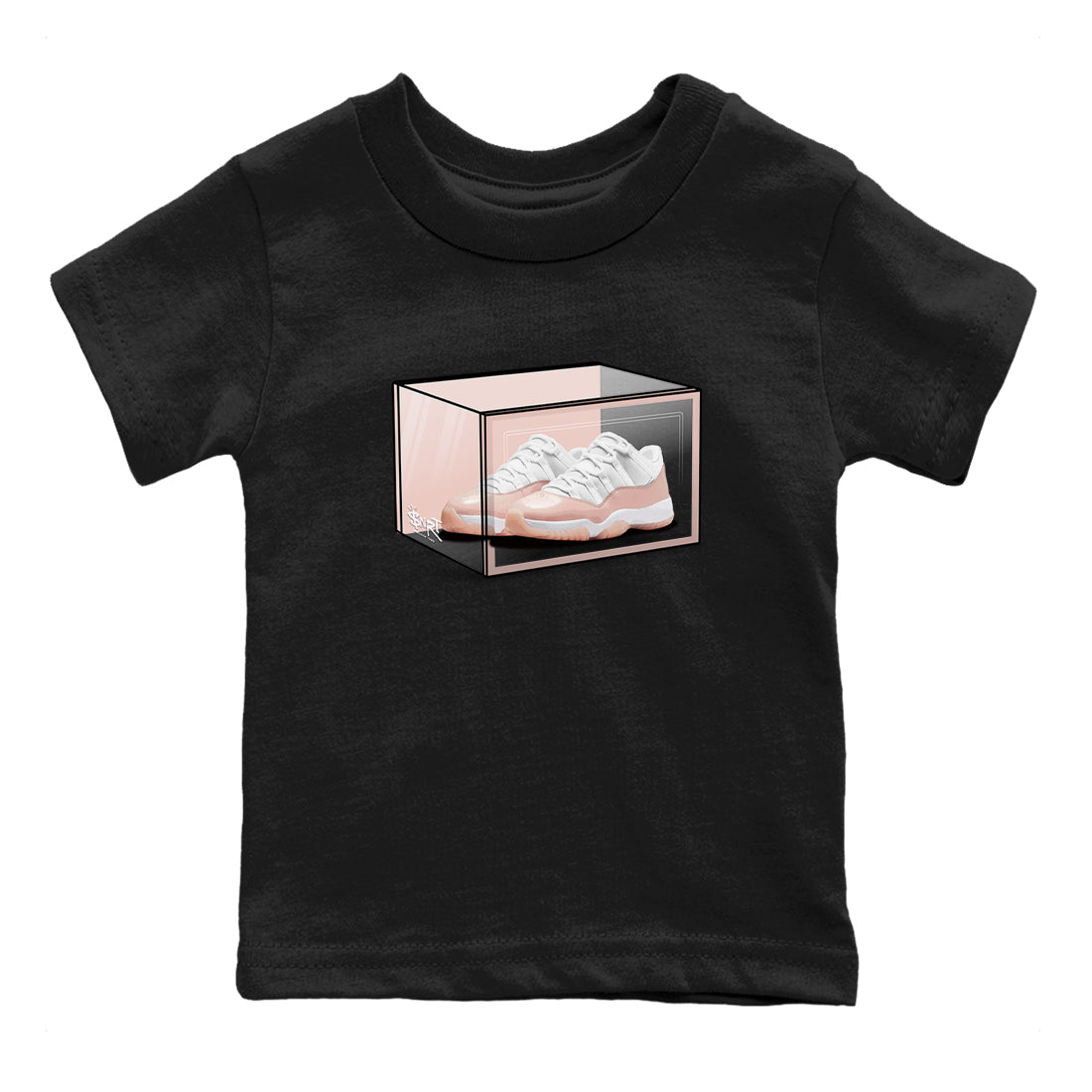 Shoe Box snkmatch Tees Kids - Air Jordan 11 Legend Pink