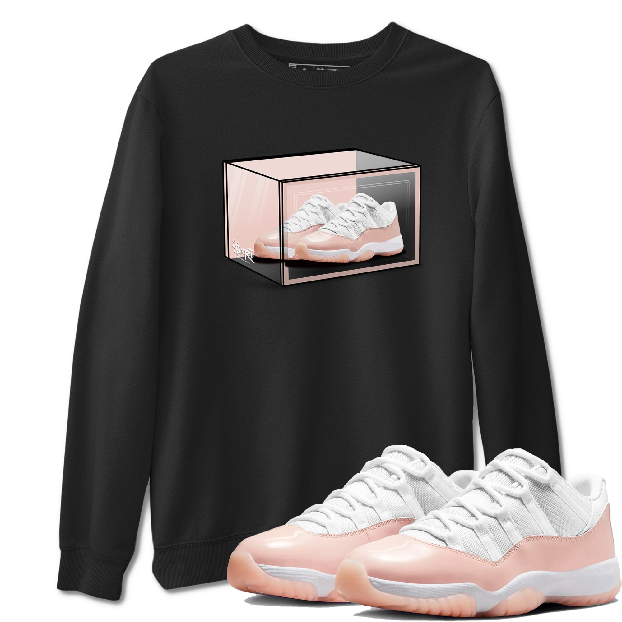 Shoe Box snkmatch Tees - Air Jordan 11 Legend Pink