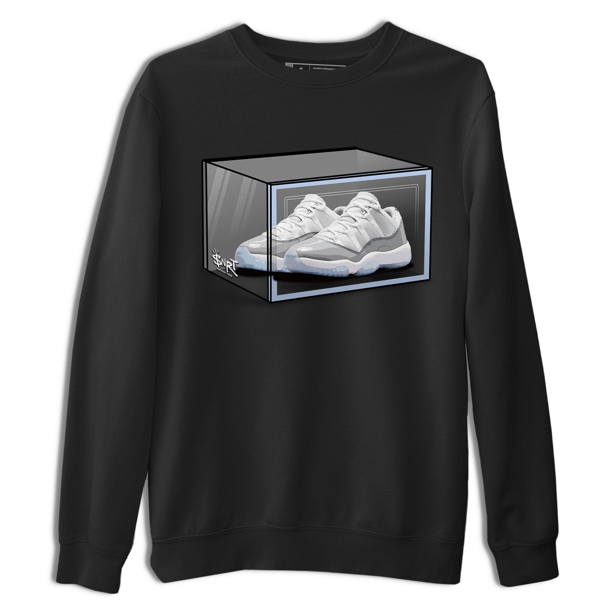 Shoe Box snkmatch Tee - Air Jordan 11 White Cement