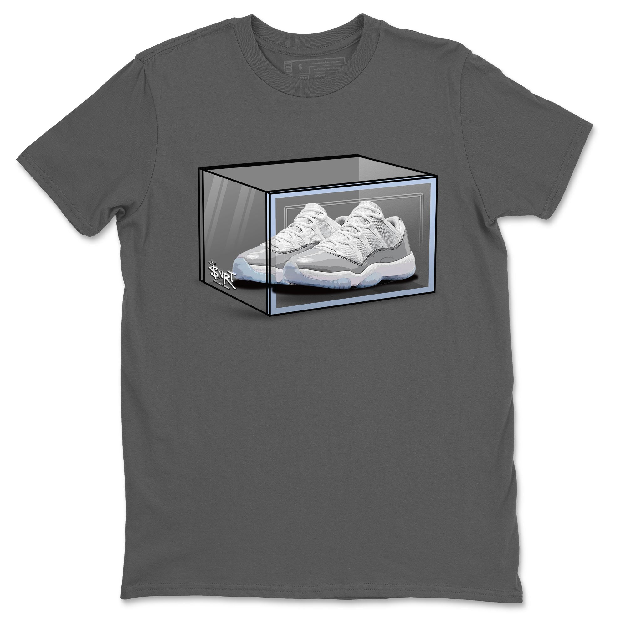 Shoe Box snkmatch Tee - Air Jordan 11 White Cement