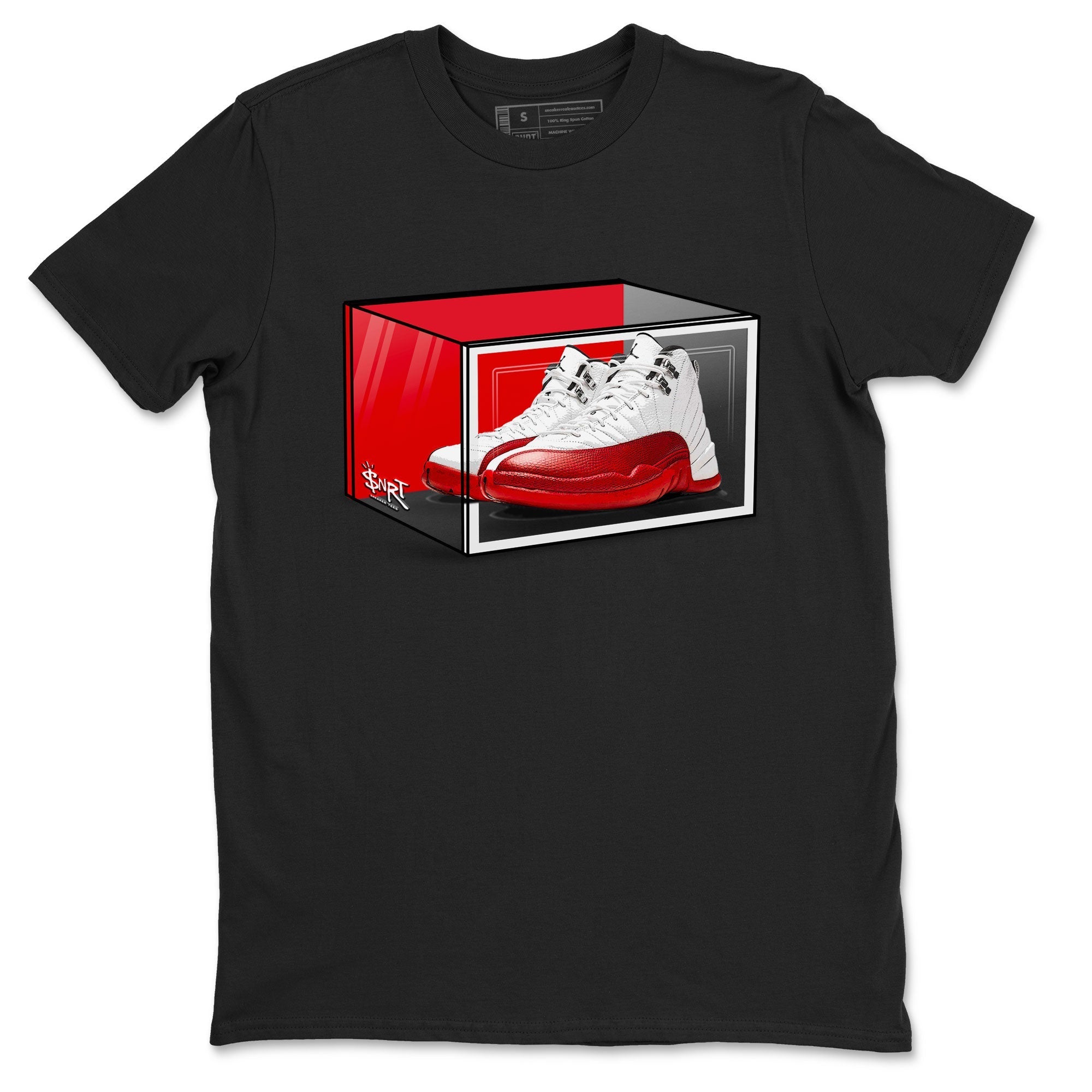 Shoe Box snkmatch Tee - Air Jordan 12 Cherry