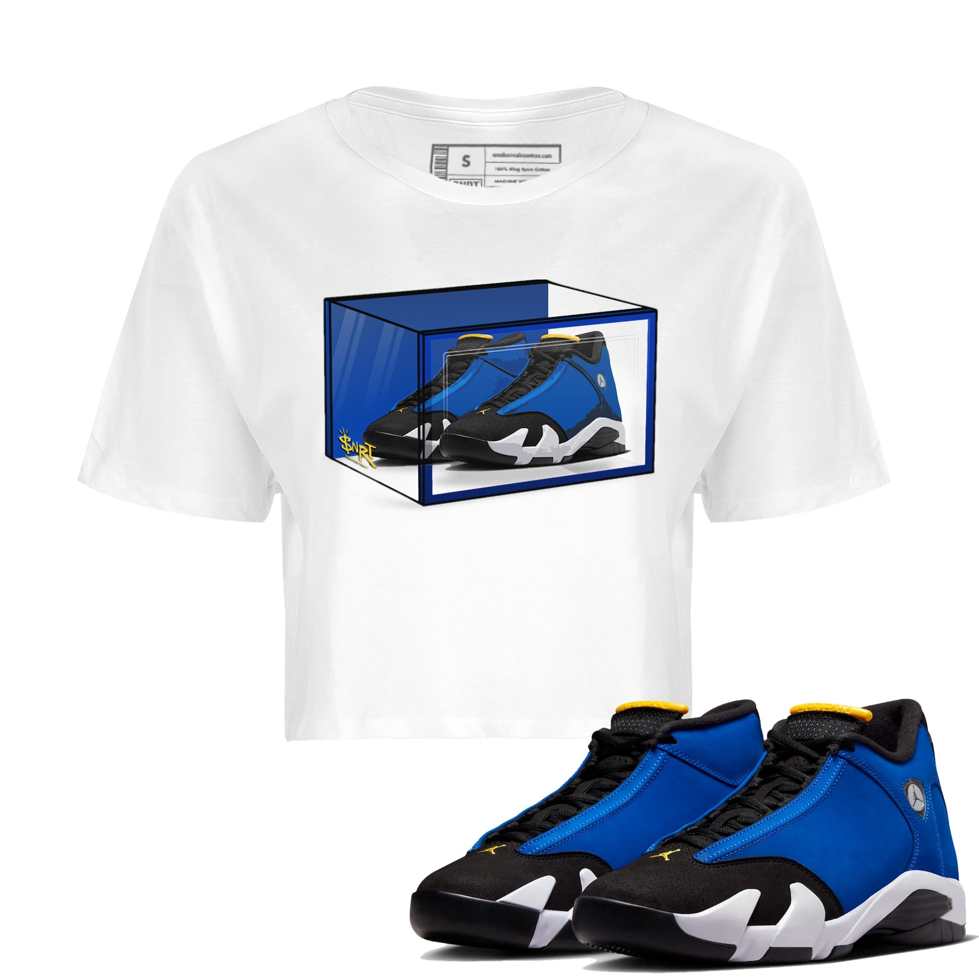 Shoe Box Women's Tops - Air Jordan 14 Laney