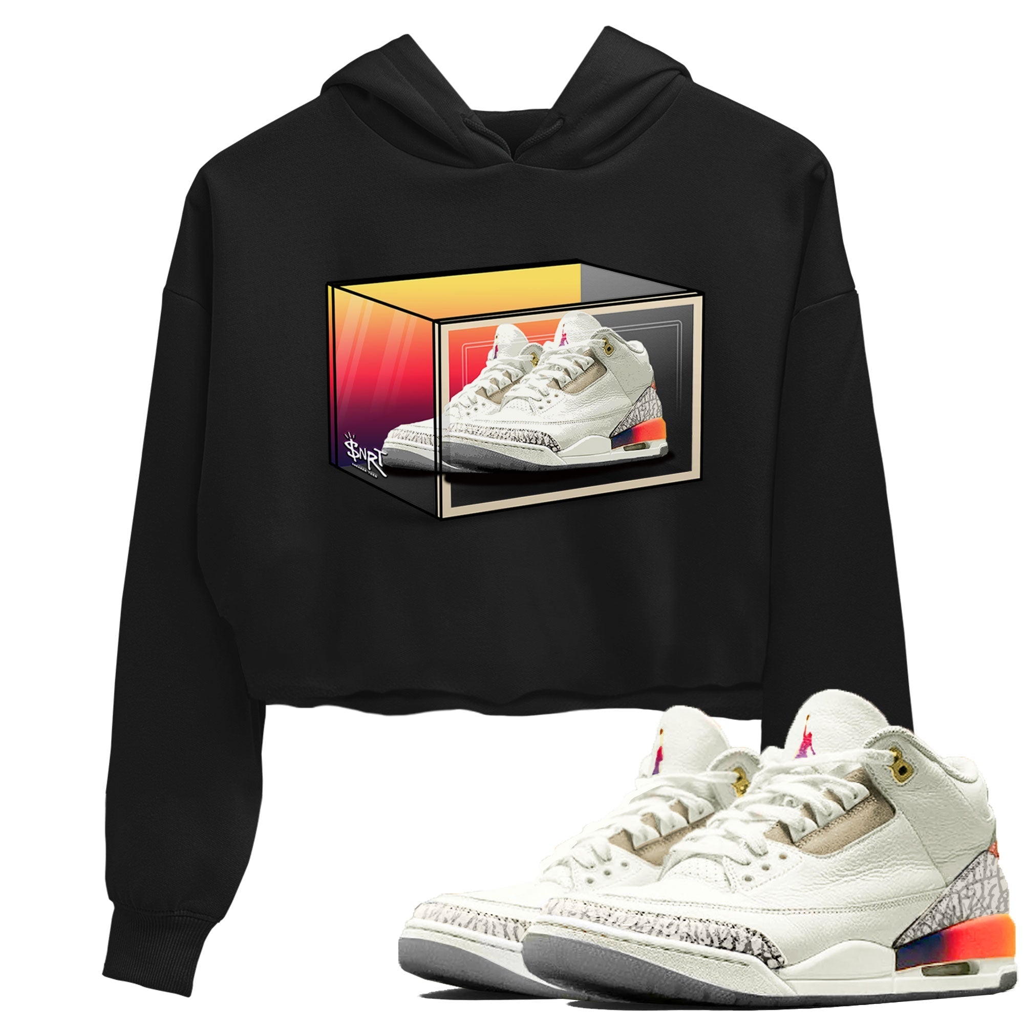 Shoe Box snkmatch Women's Top - Air Jordan 3 J Balvin