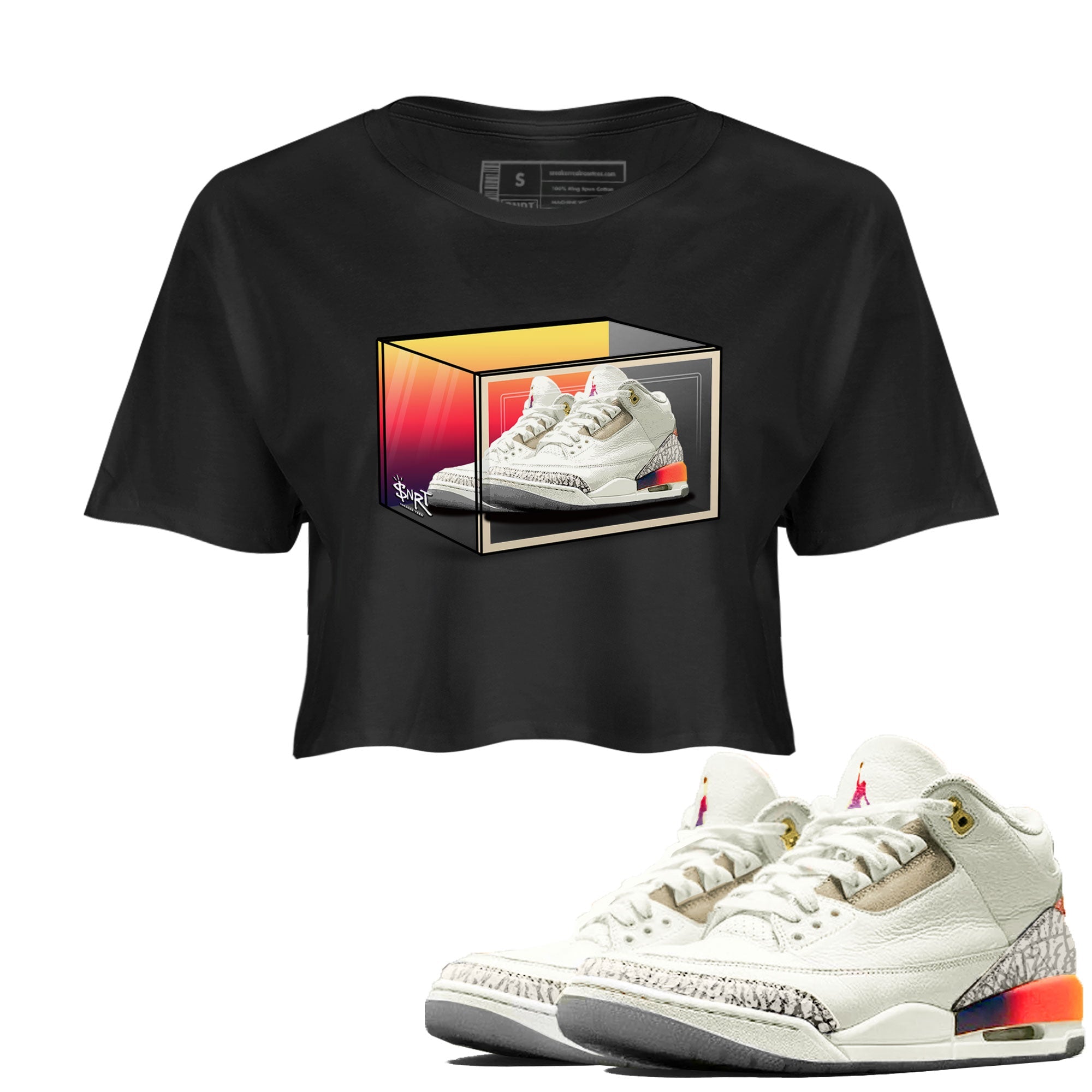 Shoe Box snkmatch Women's Top - Air Jordan 3 J Balvin