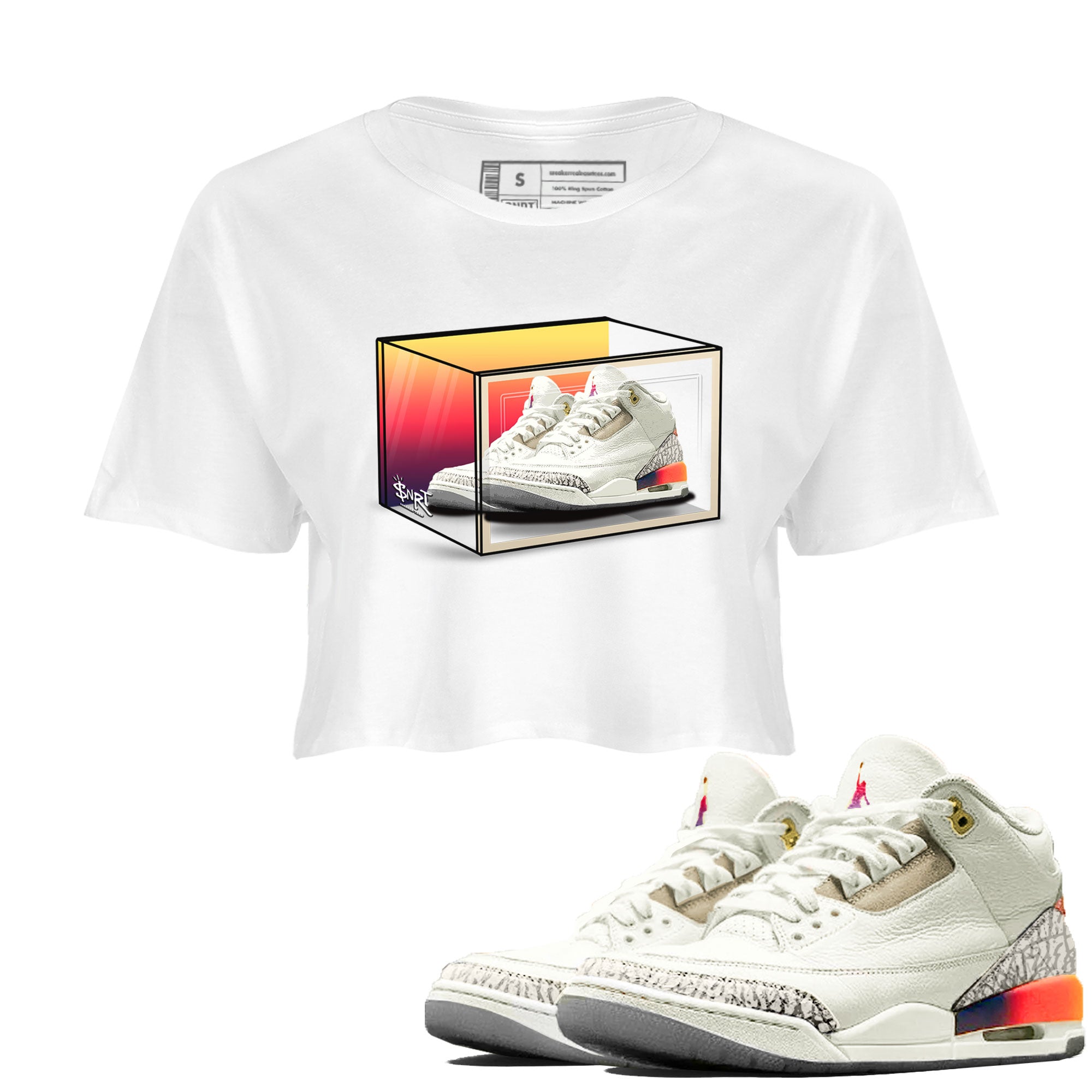 Shoe Box snkmatch Women's Top - Air Jordan 3 J Balvin