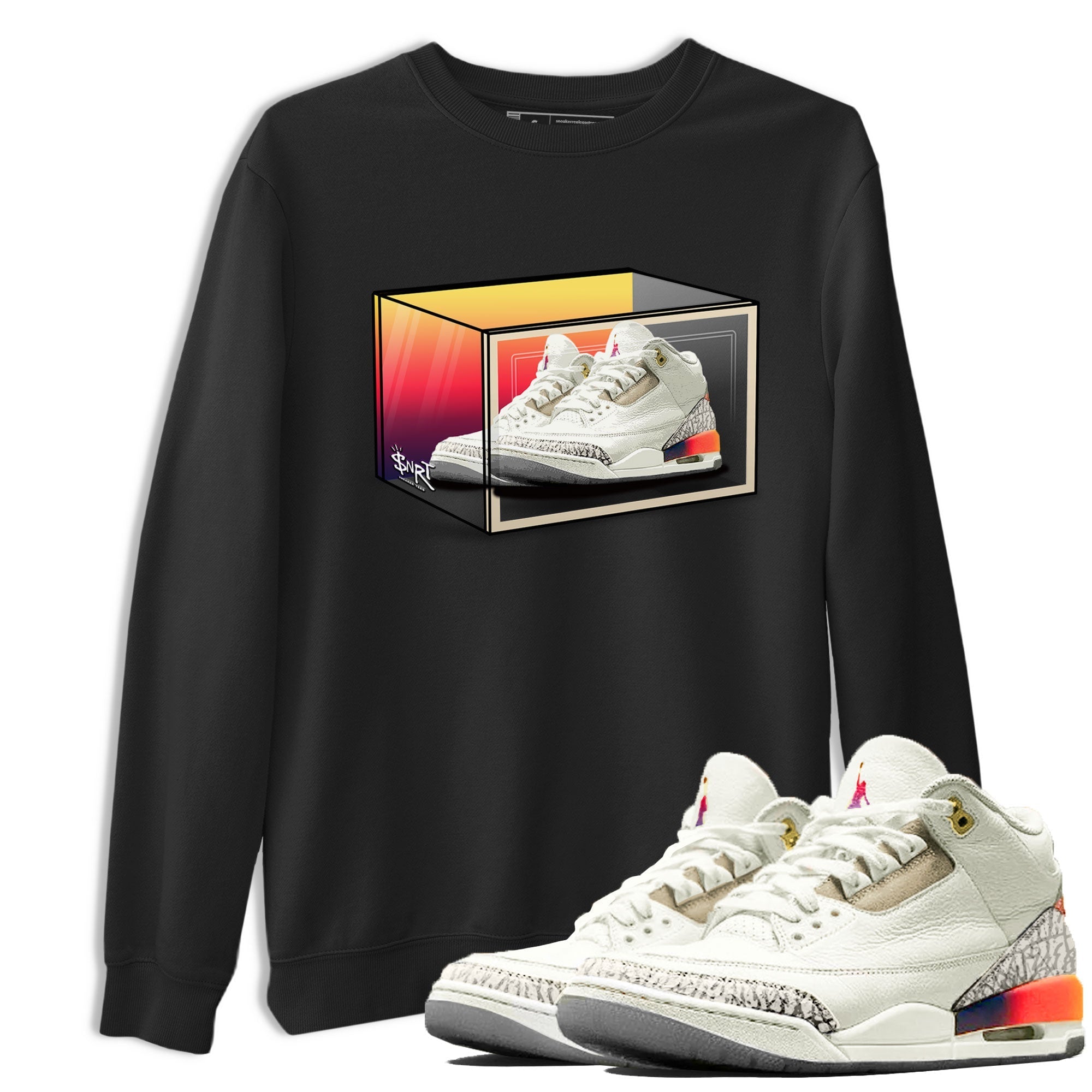 Shoe Box snkmatch Tee - Air Jordan 3 J Balvin