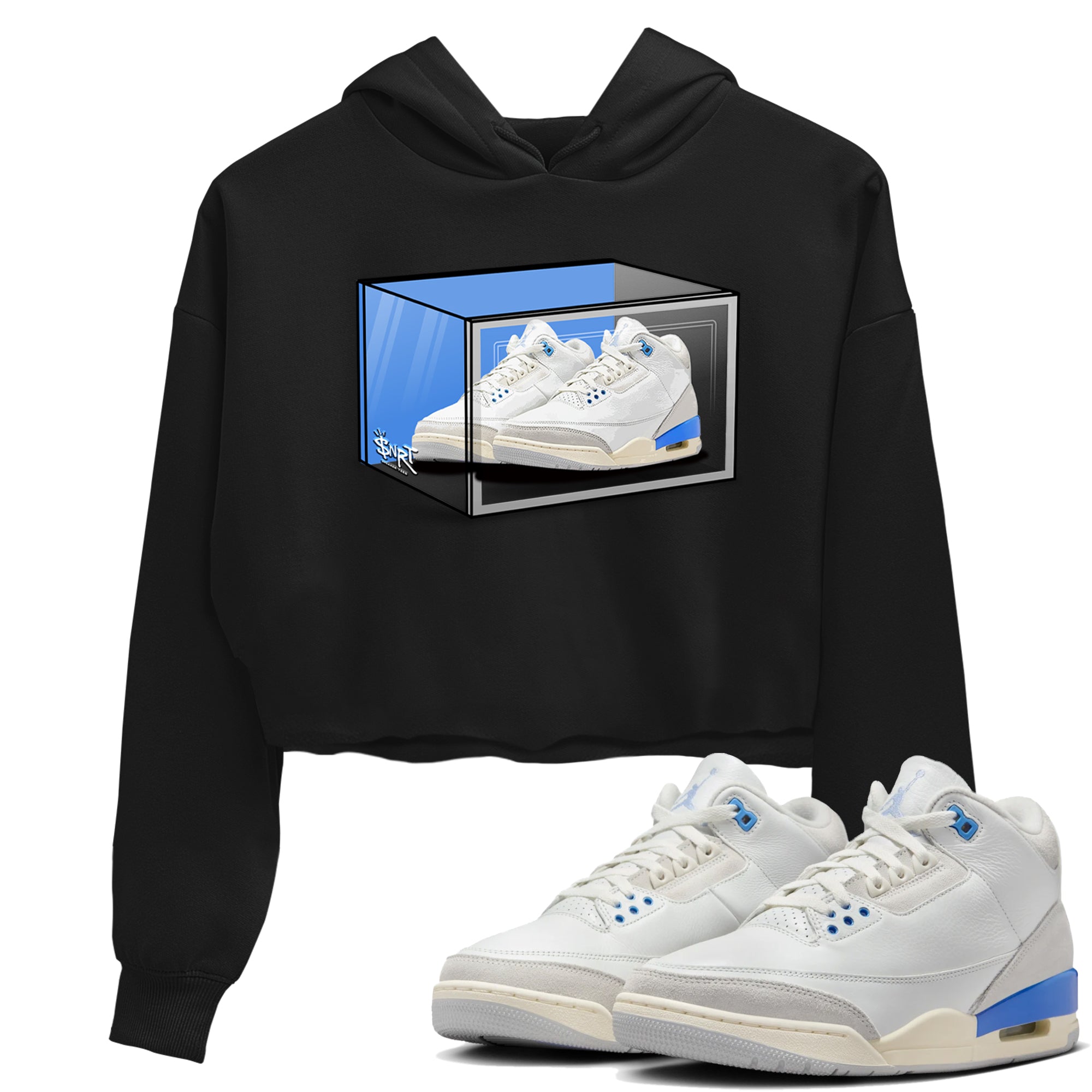 Shoe Box snkmatch Women's Top - Air Jordan 3 Lucky Shorts