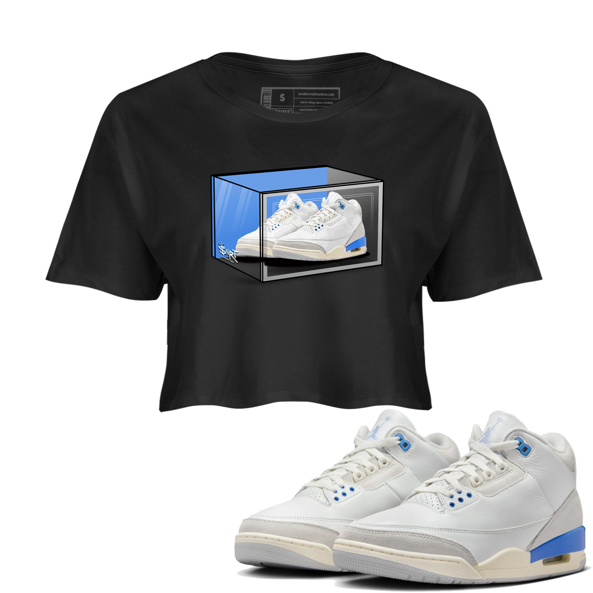 Shoe Box snkmatch Women's Top - Air Jordan 3 Lucky Shorts