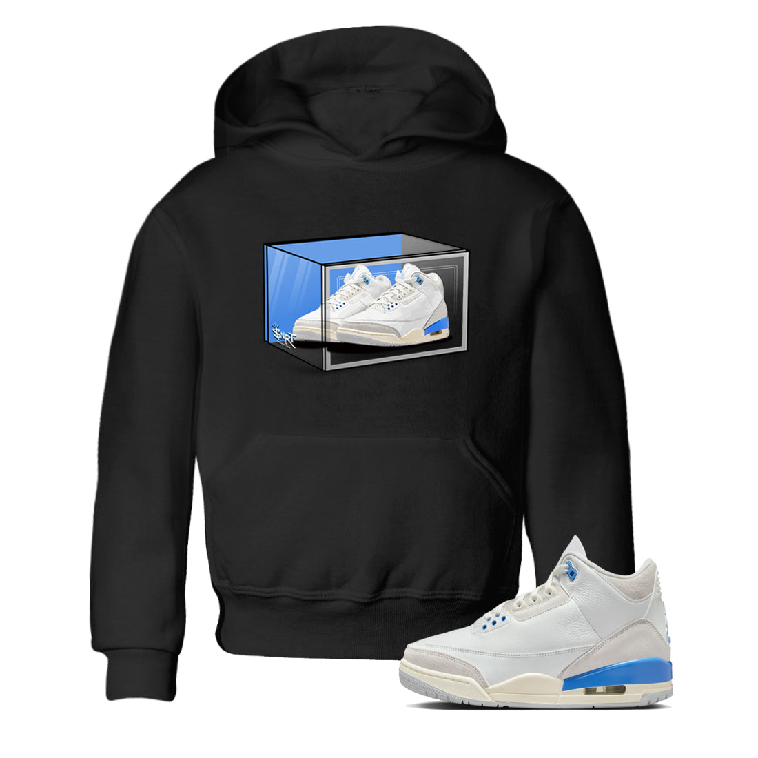 Shoe Box snkmatch Tees Kids - Air Jordan 3 Lucky Shorts