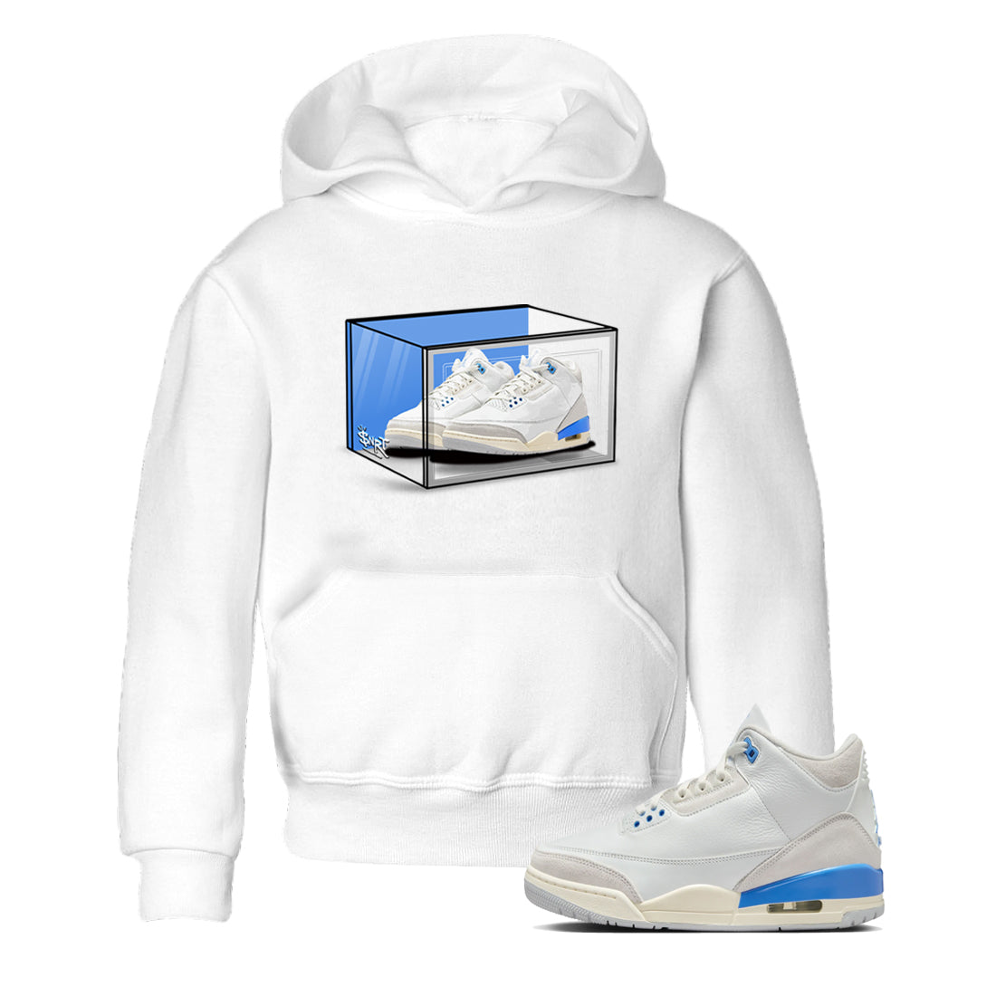 Shoe Box snkmatch Tees Kids - Air Jordan 3 Lucky Shorts