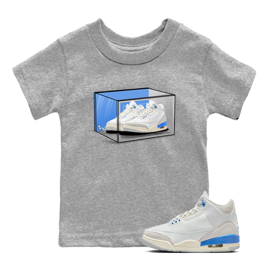 Shoe Box snkmatch Tees Kids - Air Jordan 3 Lucky Shorts