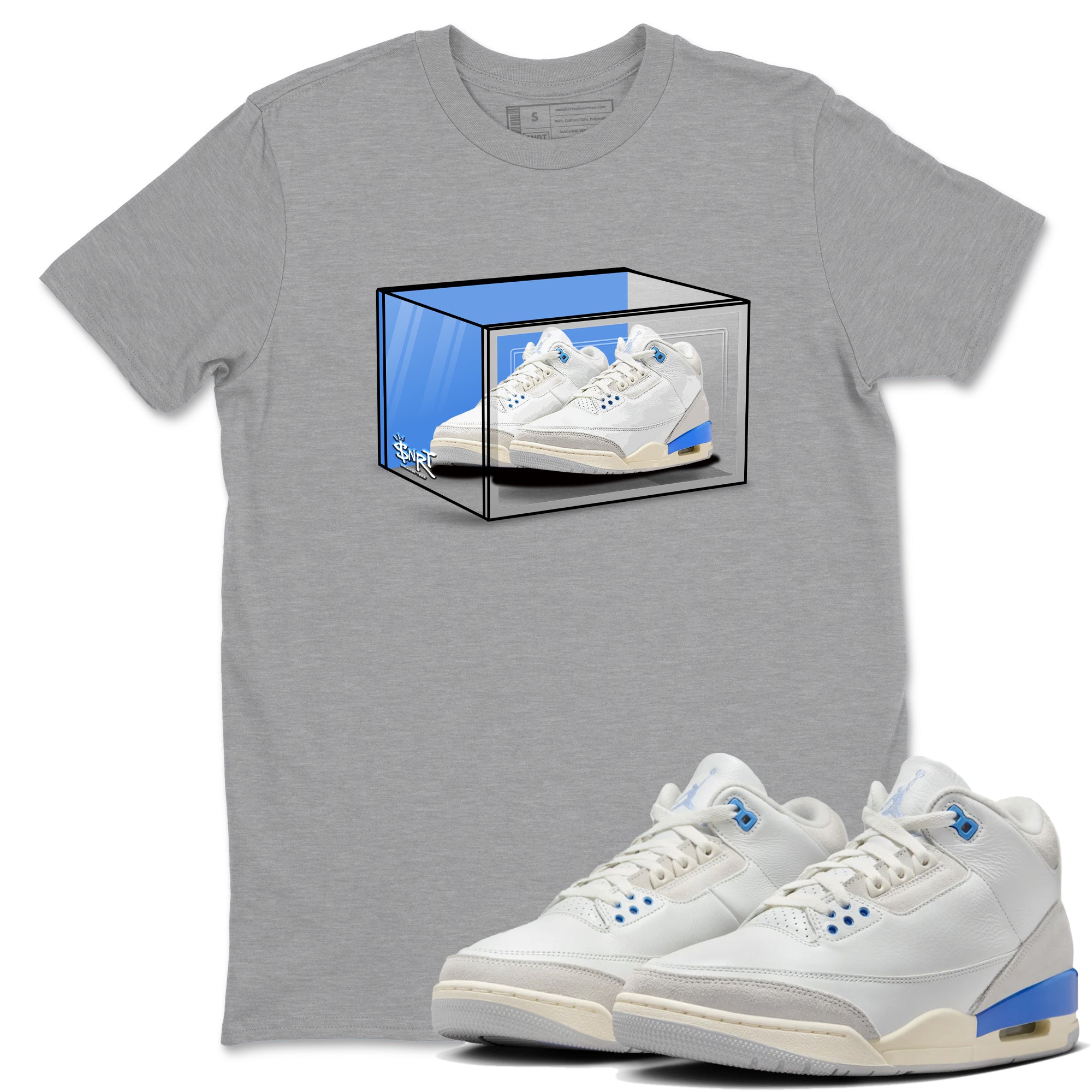 Shoe Box snkmatch Tees - Air Jordan 3 Lucky Shorts