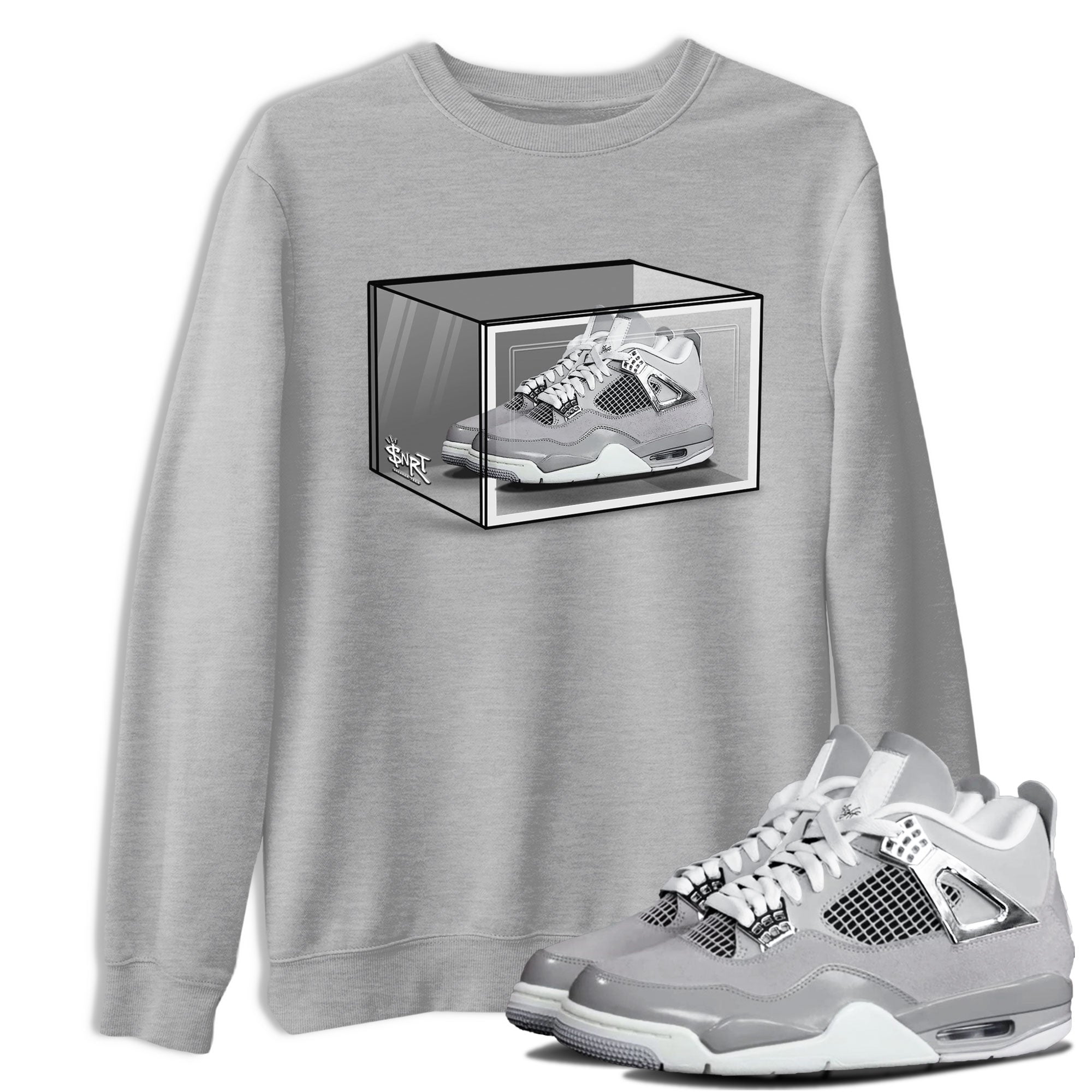 Shoe Box snkmatch Tee - Air Jordan 4 Frozen Moments