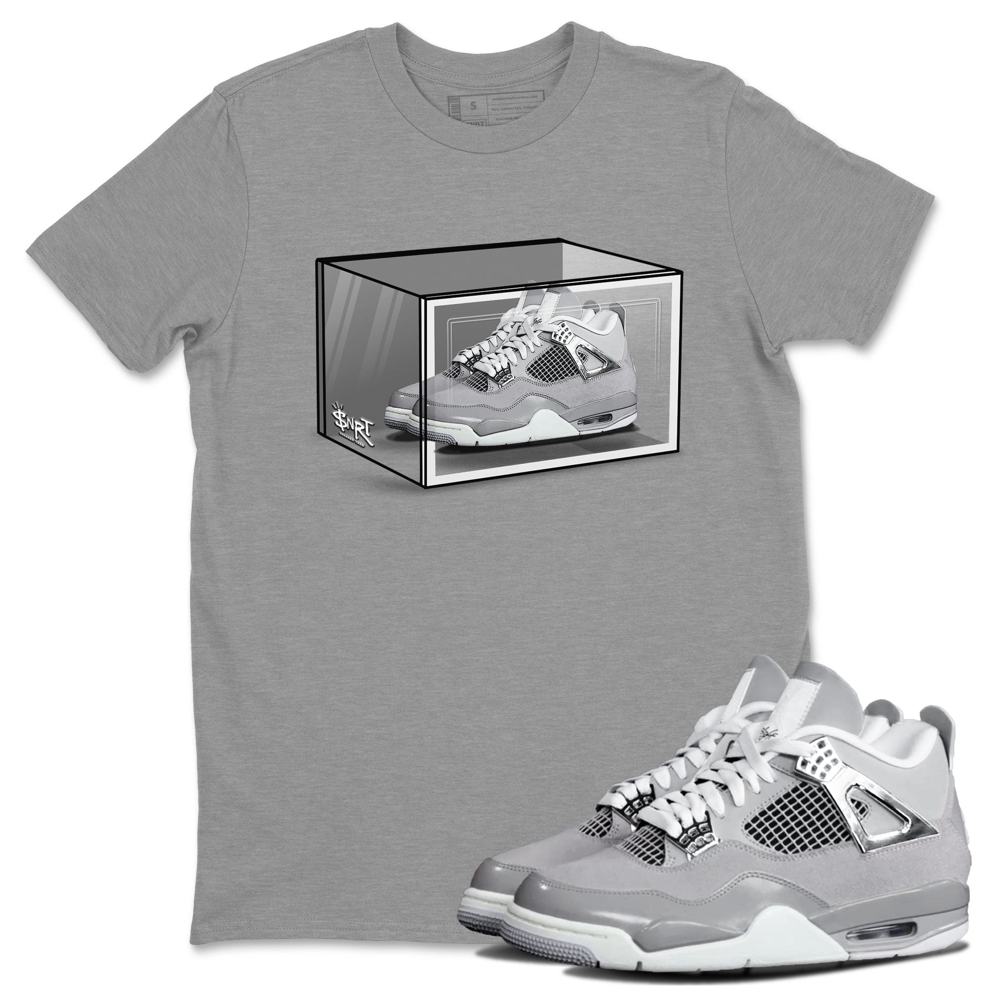 Shoe Box snkmatch Tee - Air Jordan 4 Frozen Moments