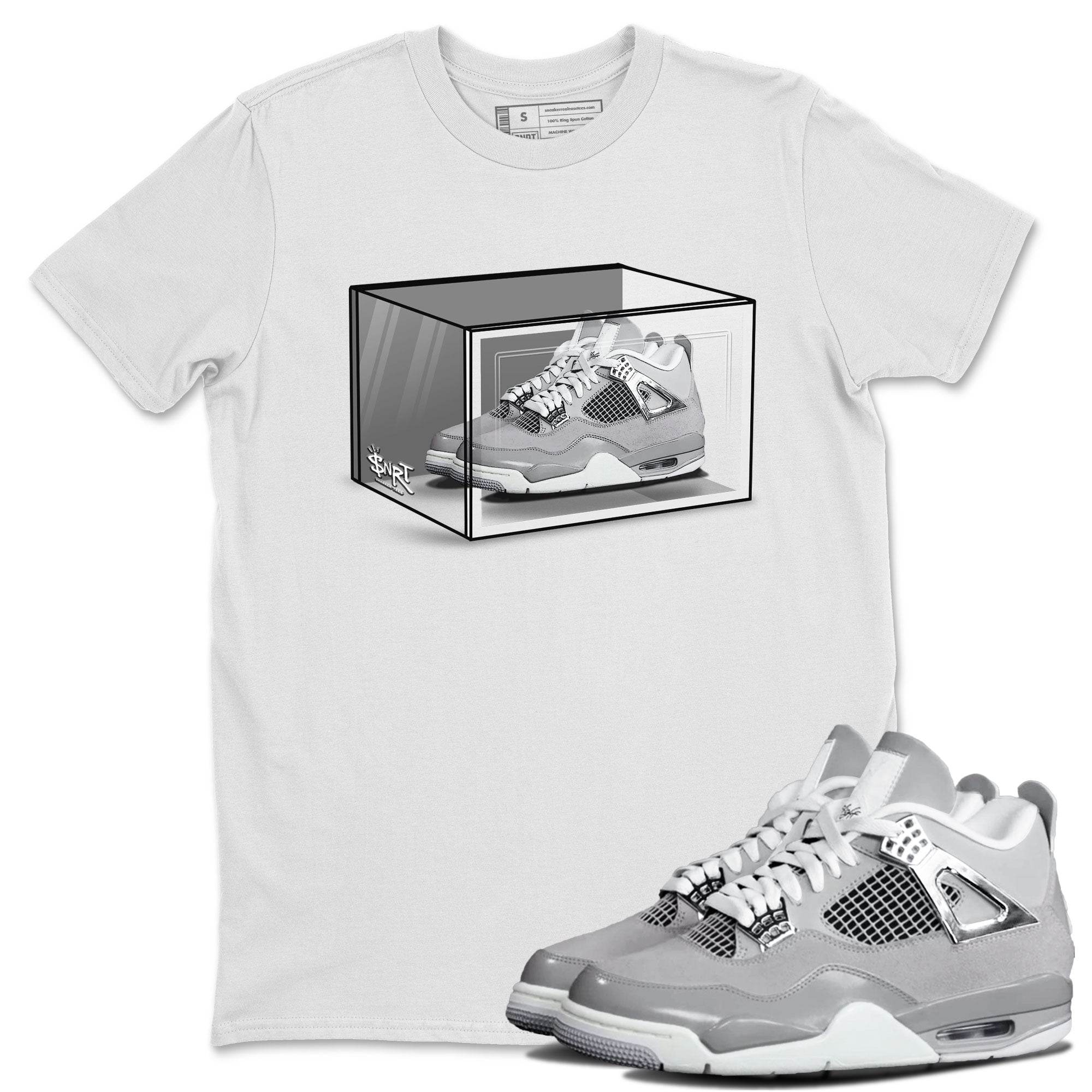 Shoe Box snkmatch Tee - Air Jordan 4 Frozen Moments