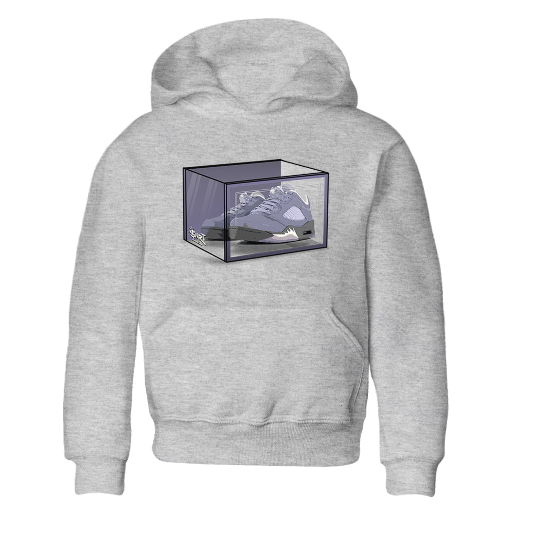 Shoe Box Kids Tops - Air Jordan 5 Indigo Haze