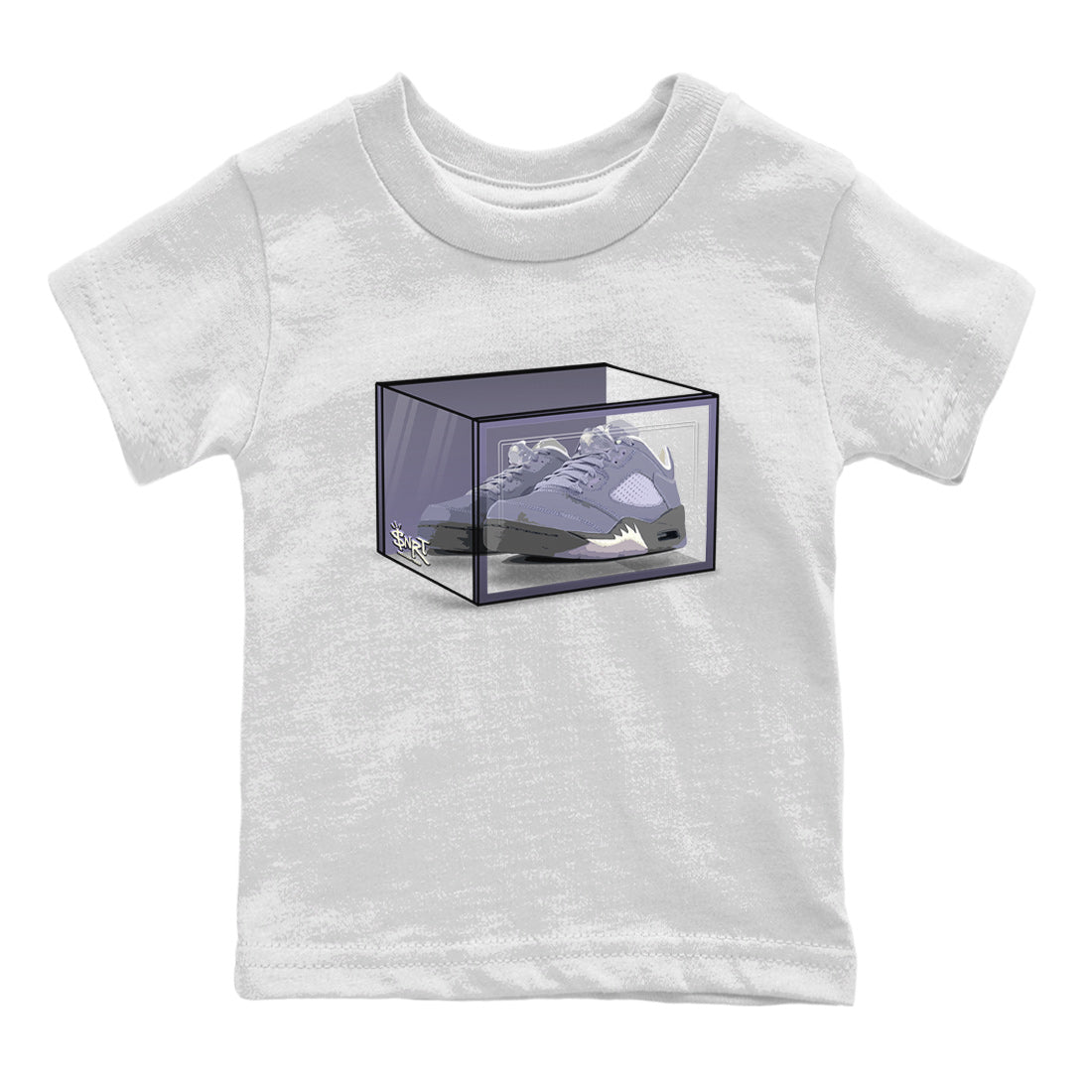 Shoe Box Kids Tops - Air Jordan 5 Indigo Haze