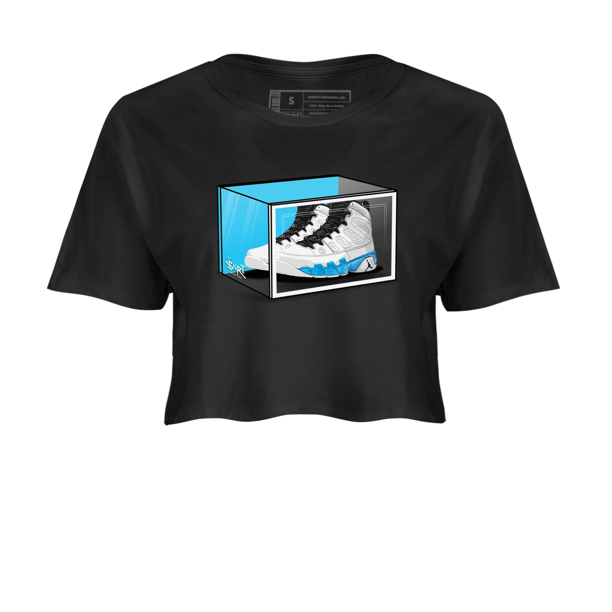 Shoe Box snkmatch Women's Top - Air Jordan 9 Powder Blue
