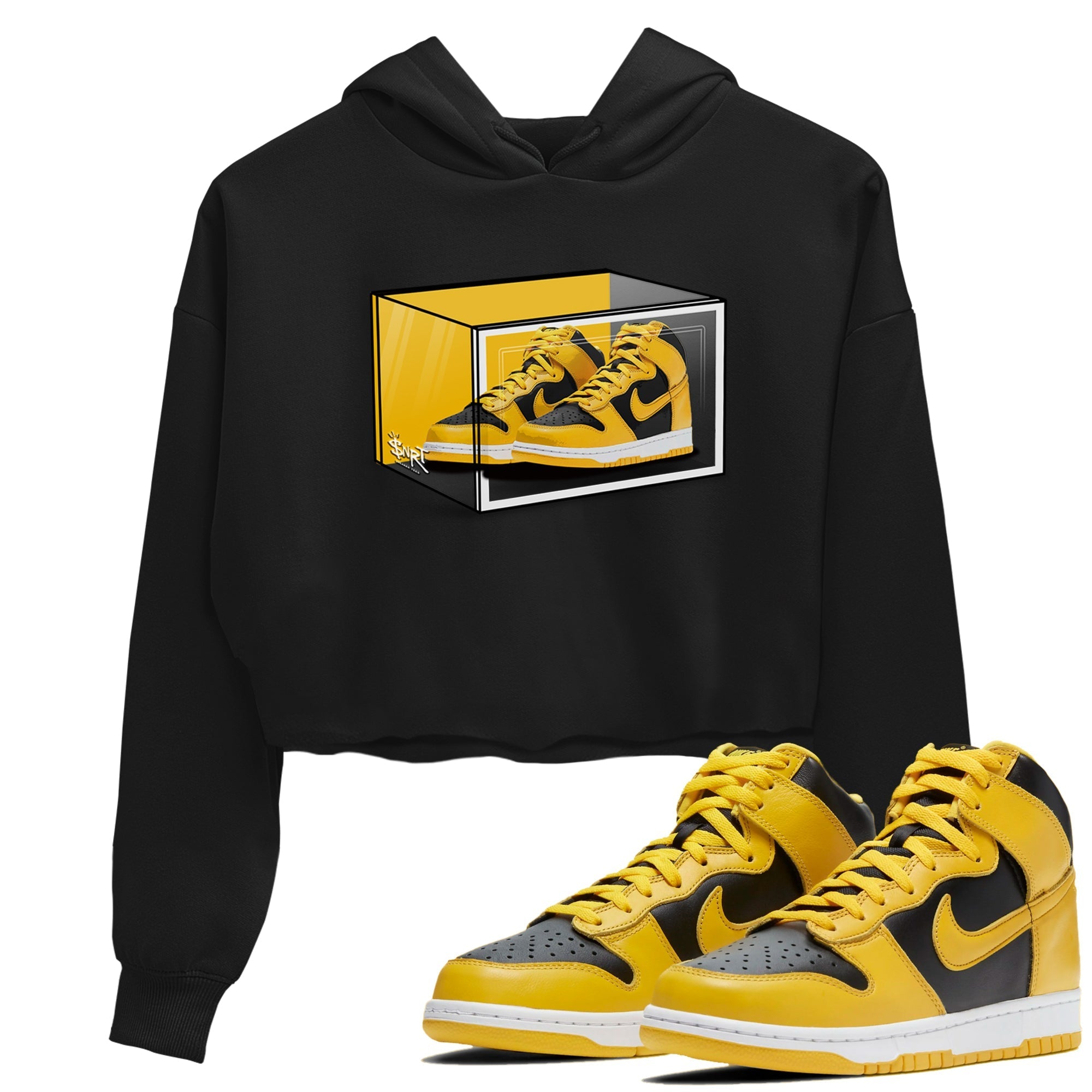 Shoe Box snkmatch Women's Top - Dunk High Pollen