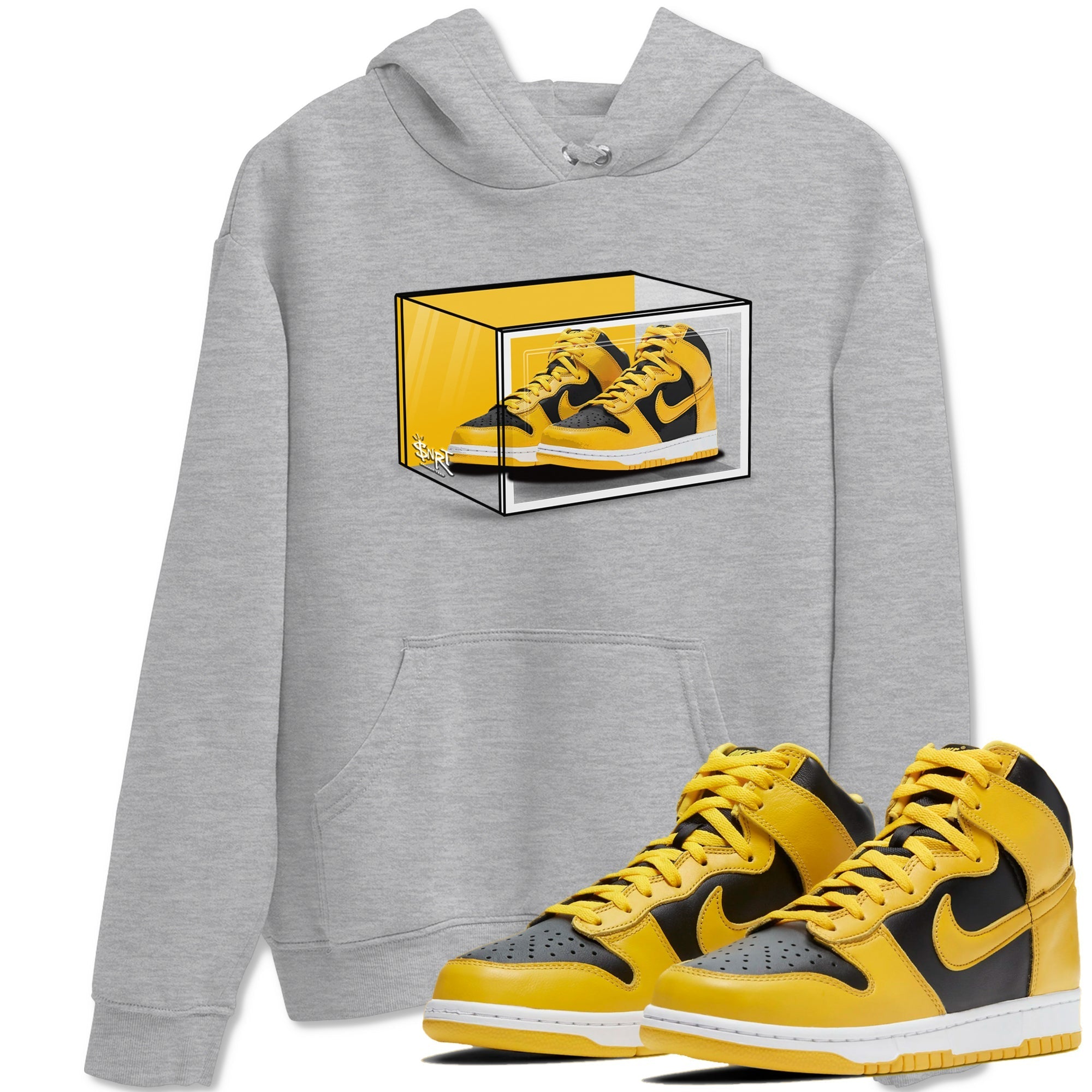Shoe Box snkmatch Tees - Dunk High Pollen