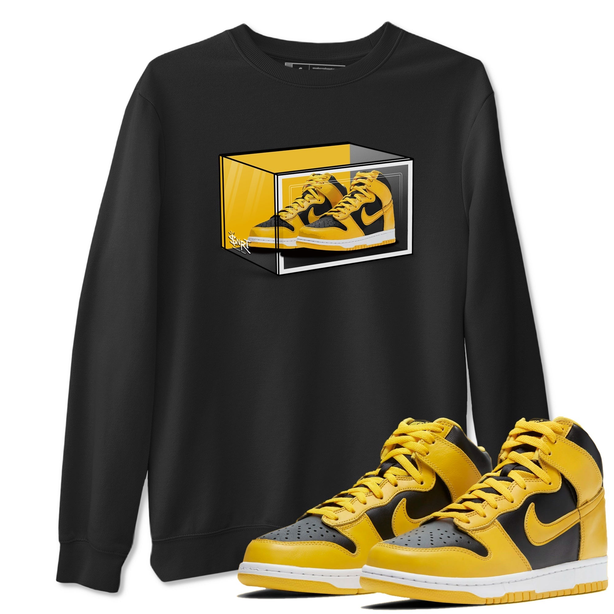 Shoe Box snkmatch Tees - Dunk High Pollen