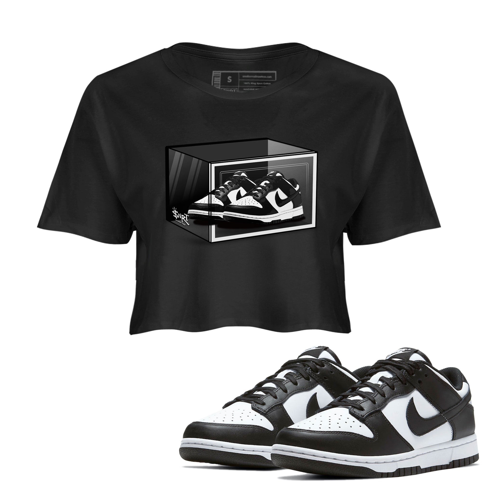 Shoe Box snkmatch Women's Top - Dunk Panda