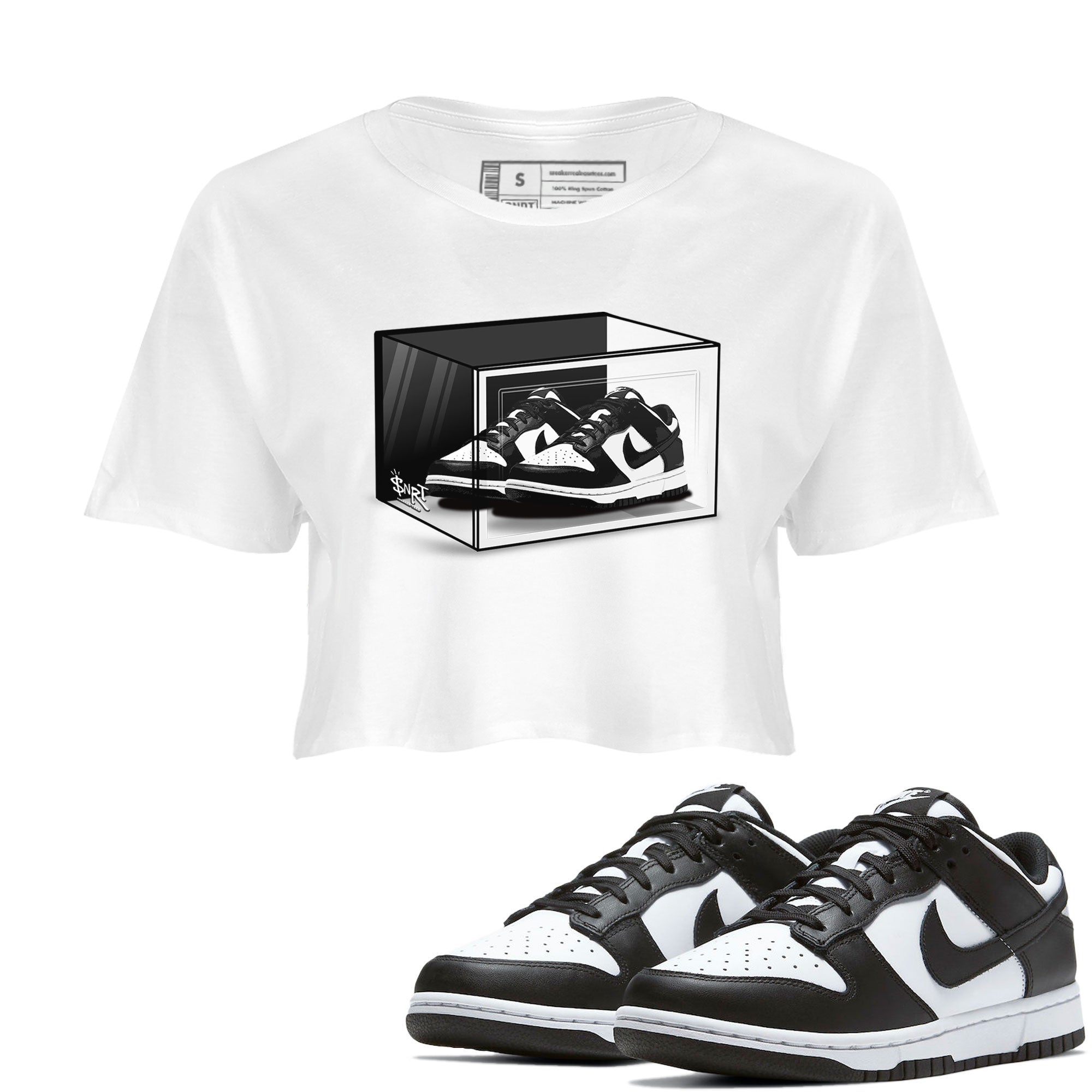 Shoe Box snkmatch Women's Top - Dunk Panda