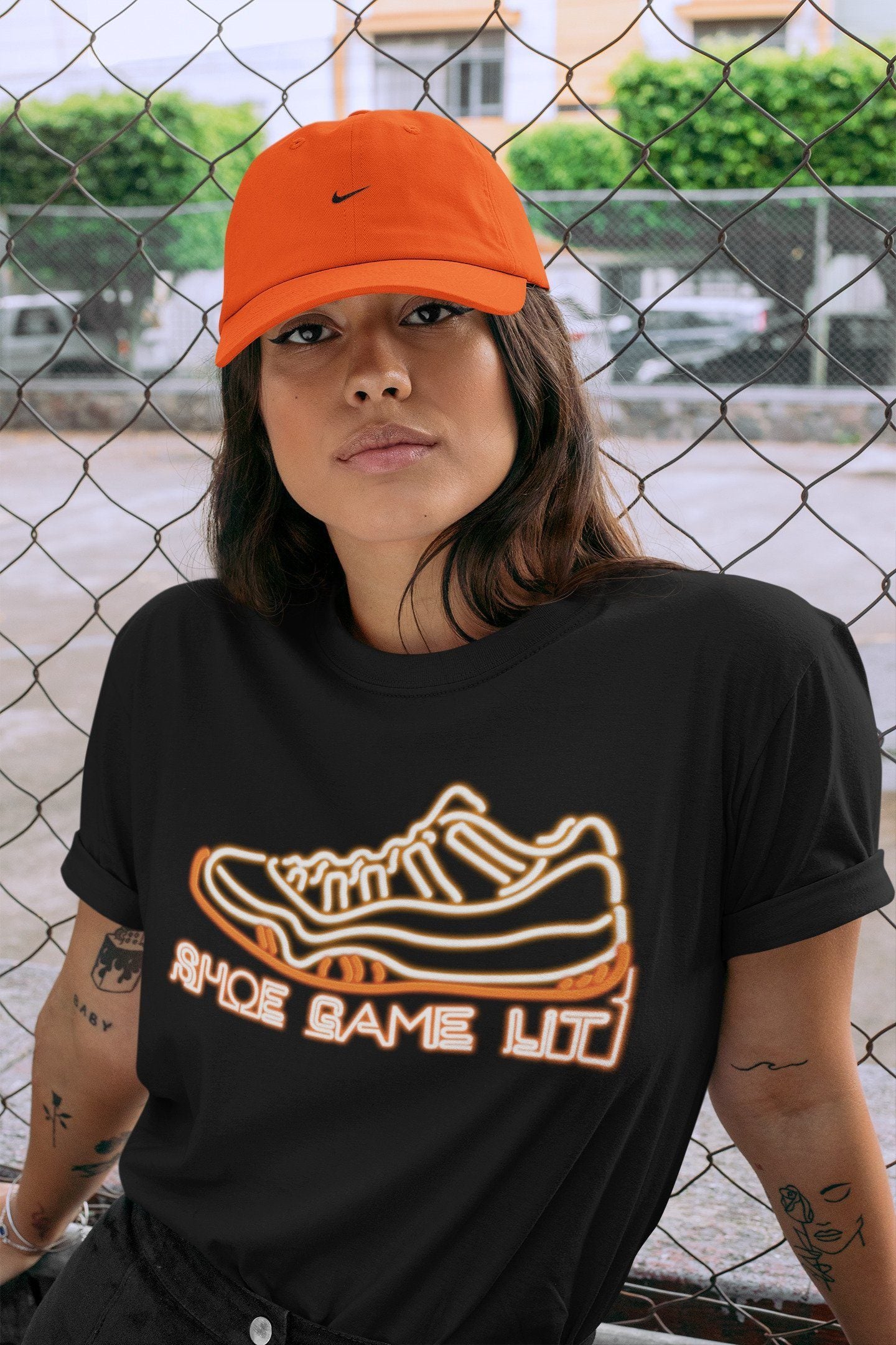 Shoe Game Lit Unisex Tops - Air Jordan 11 Citrus